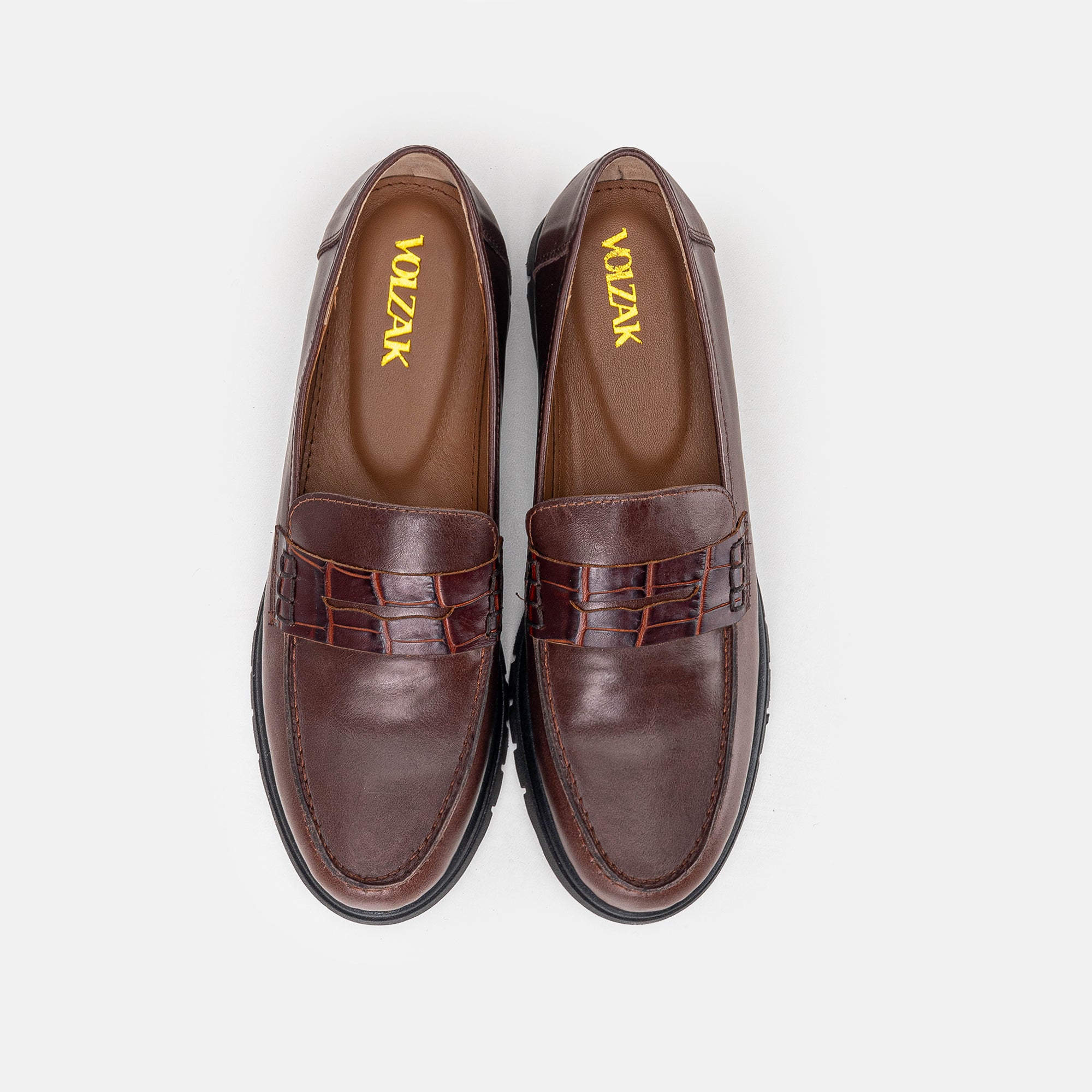 Volzak 120 Chaussure en cuir Marron