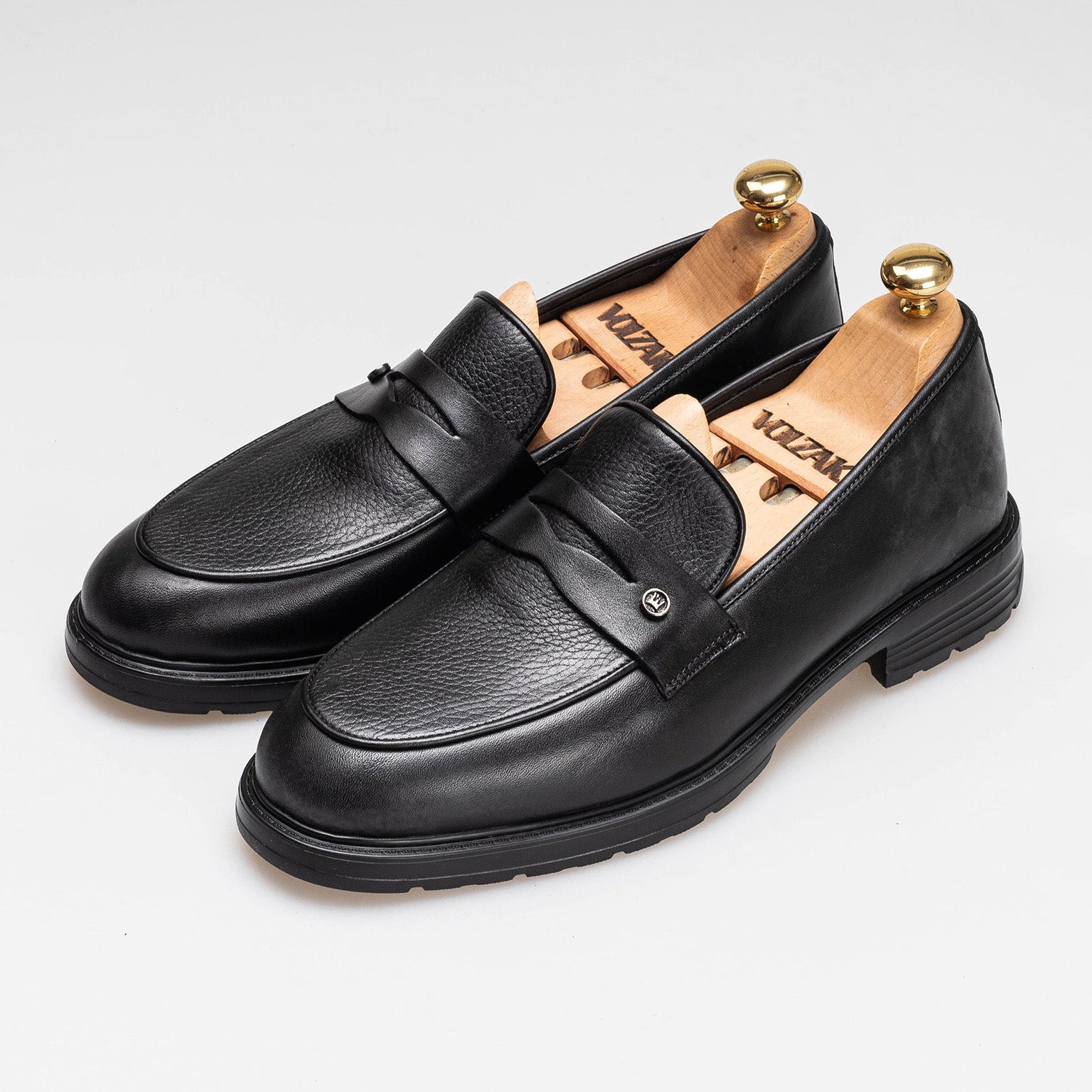 Volzak 2149 leather shoe Black