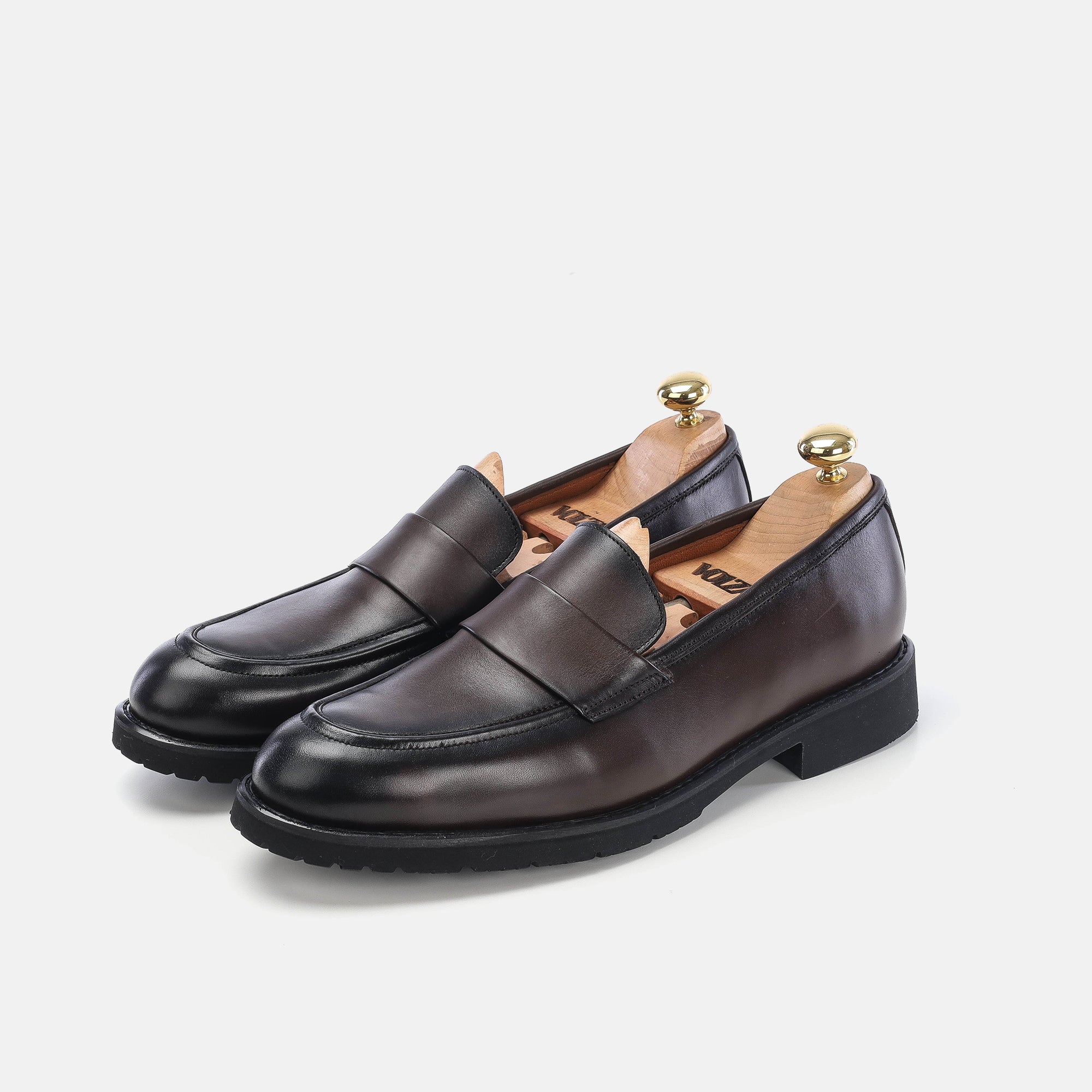 Volzak 5162 chaussure cuir marron