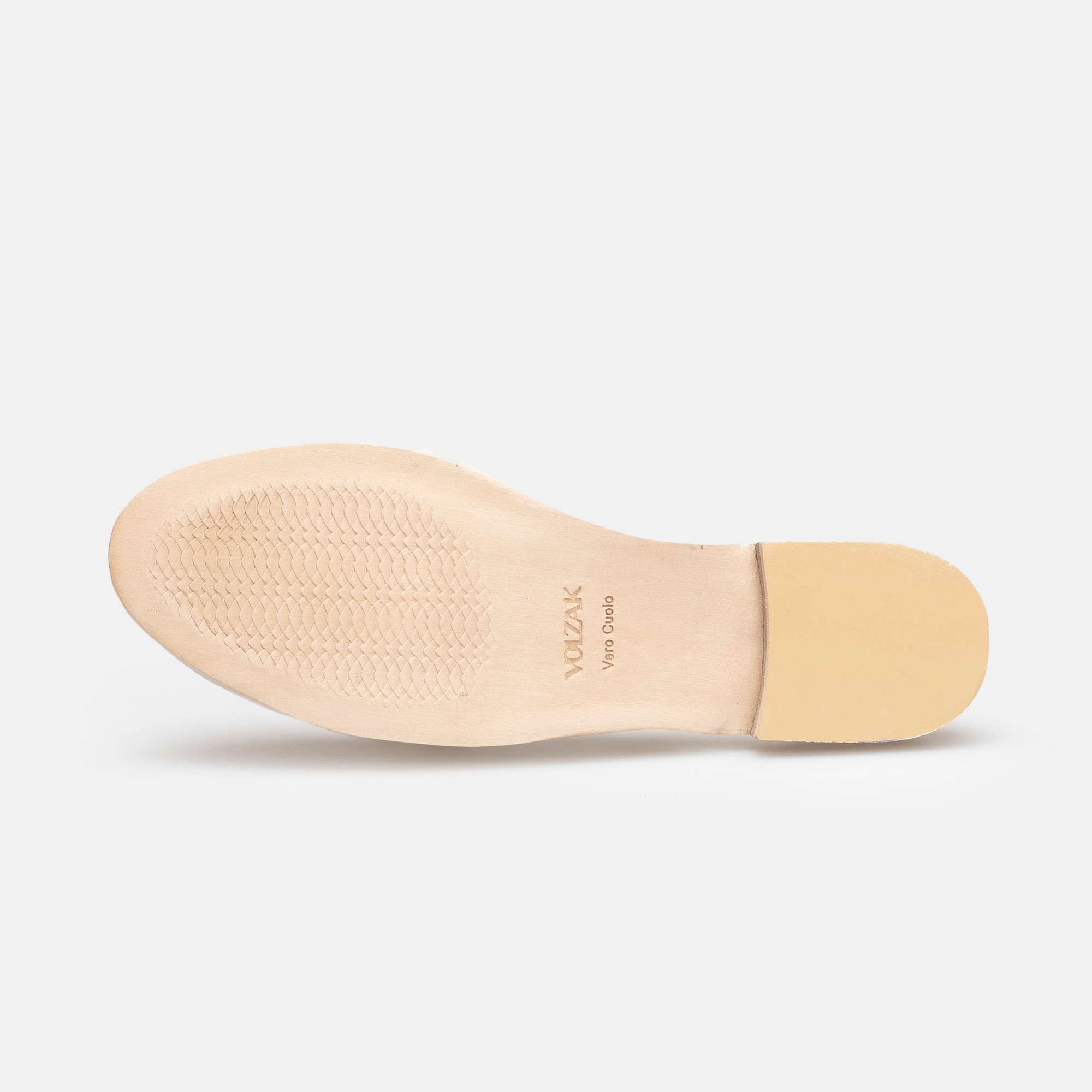 Volzak 3040 Mule en cuir Beige