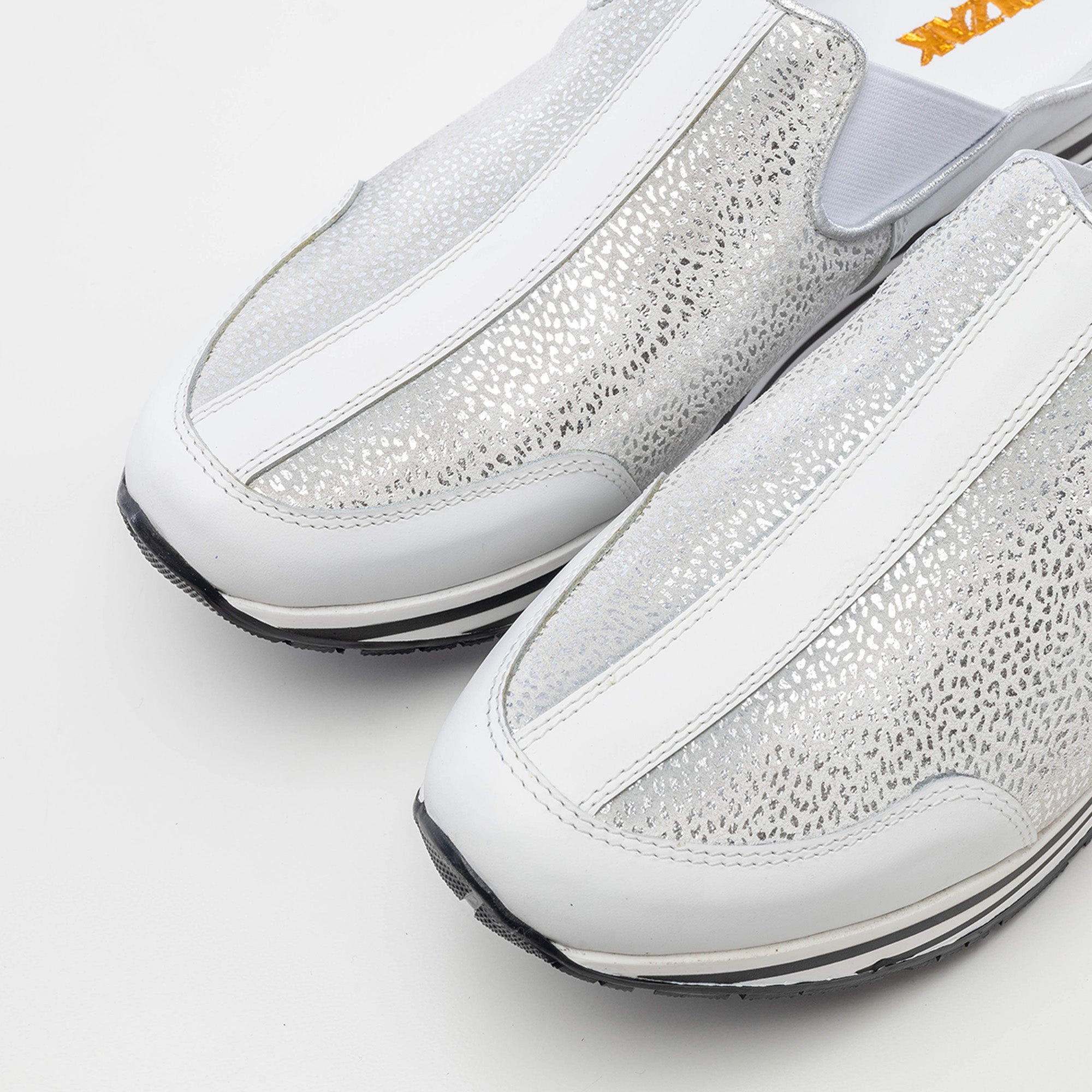 Volzak 04 Mule en cuir Blanc