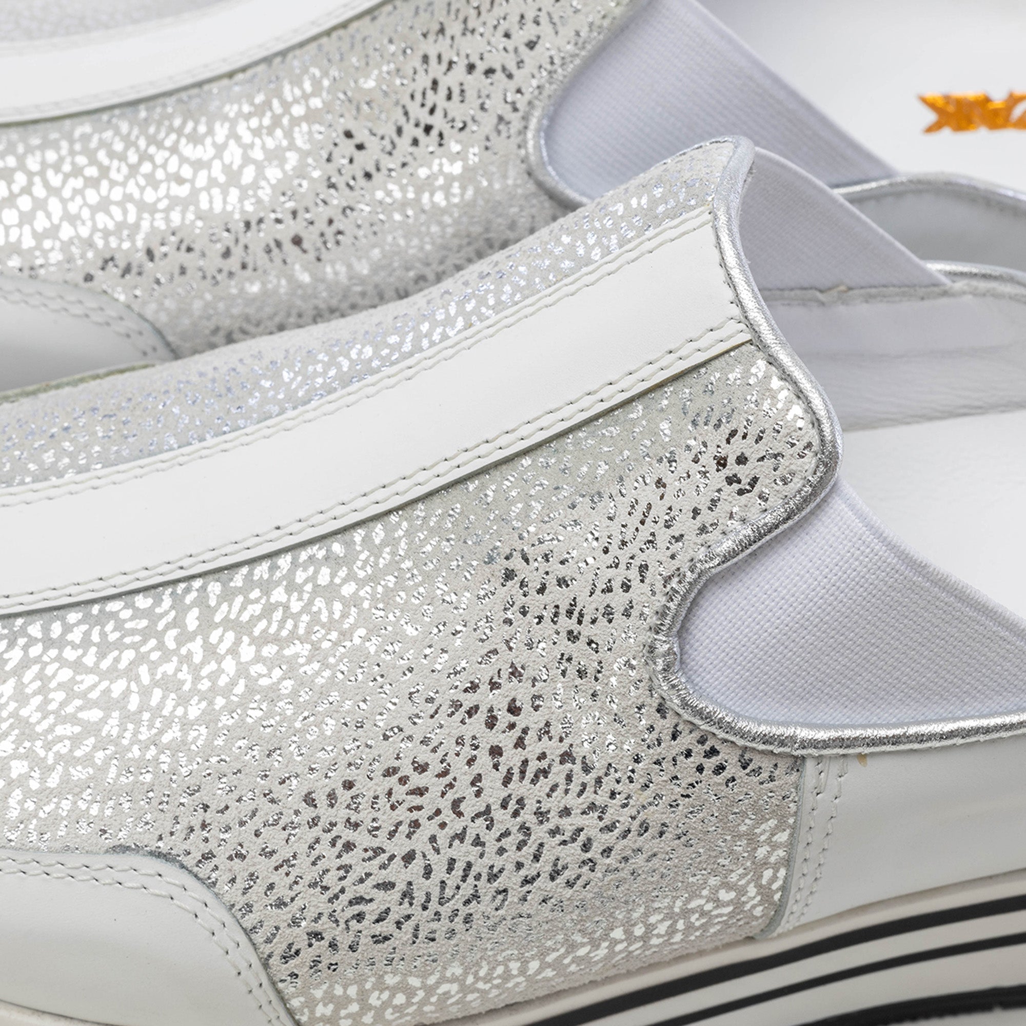 Volzak 04 Mule en cuir Blanc
