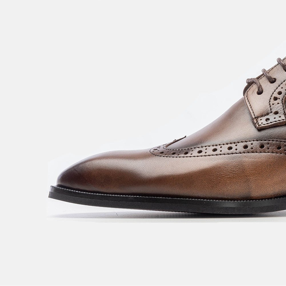 Volzak 1304 Vintage Brown Leather Shoe