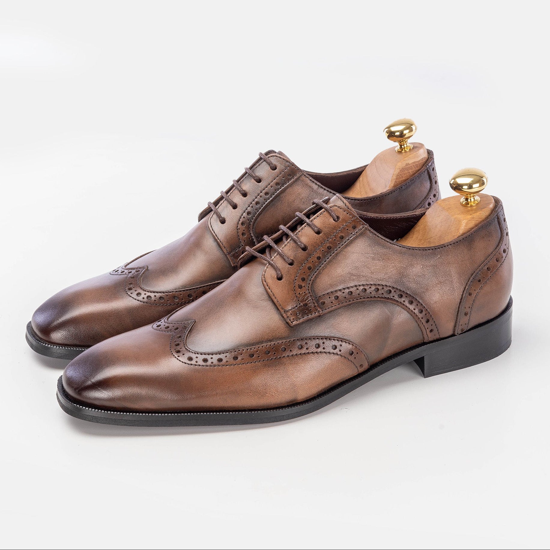 Volzak 1304 Vintage Brown Leather Shoe