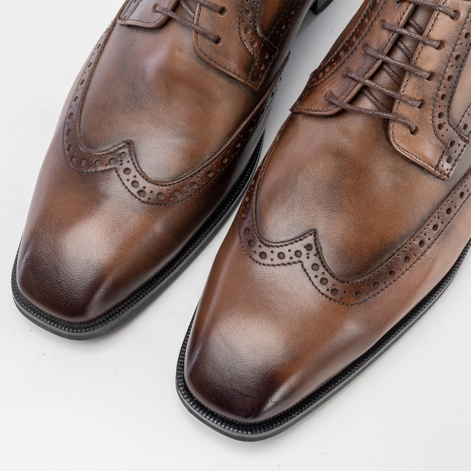 Volzak 1304 Chaussure en cuir Marron vintage