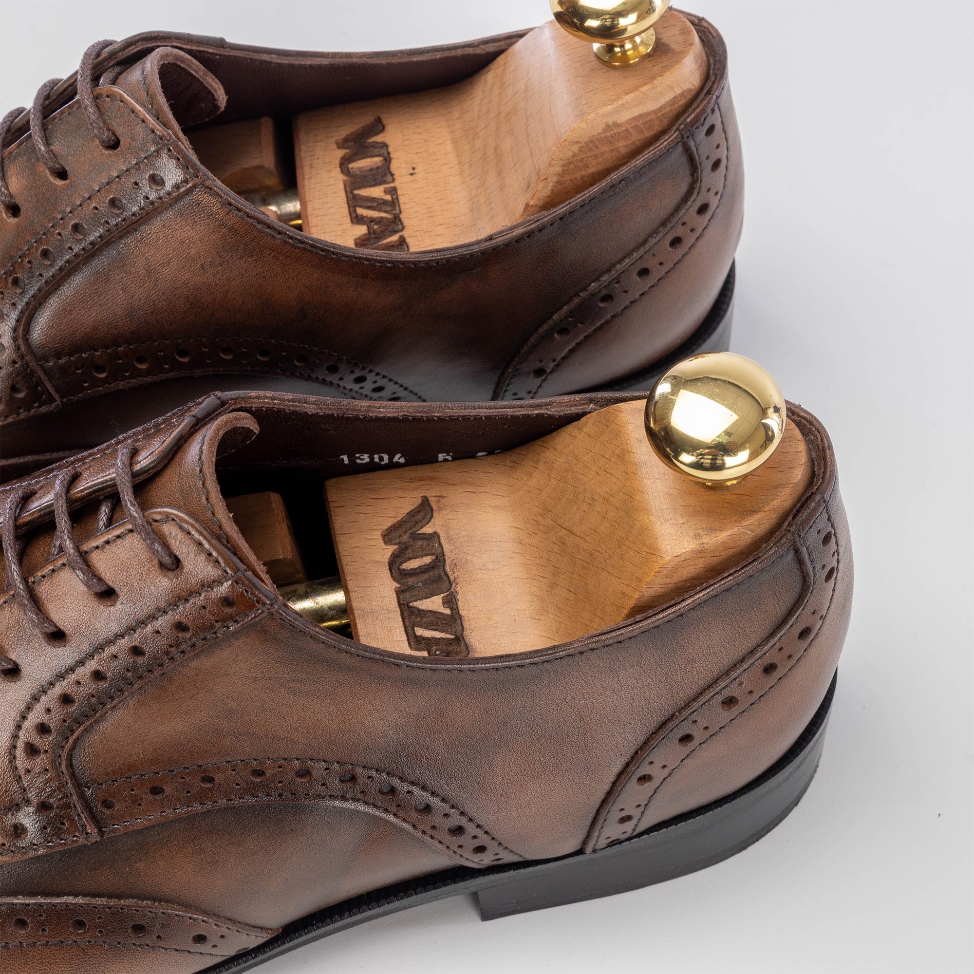 Volzak 1304 Vintage Brown Leather Shoe