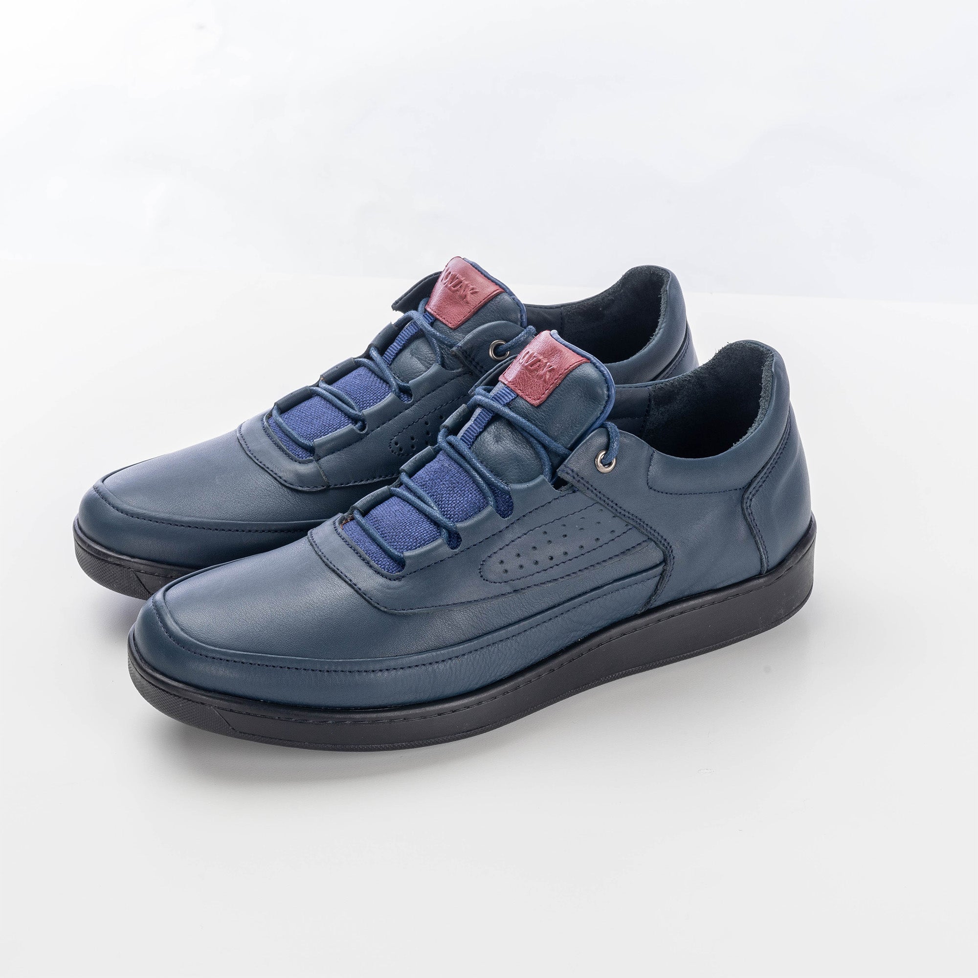 ''''721 chaussure en cuir Bleu