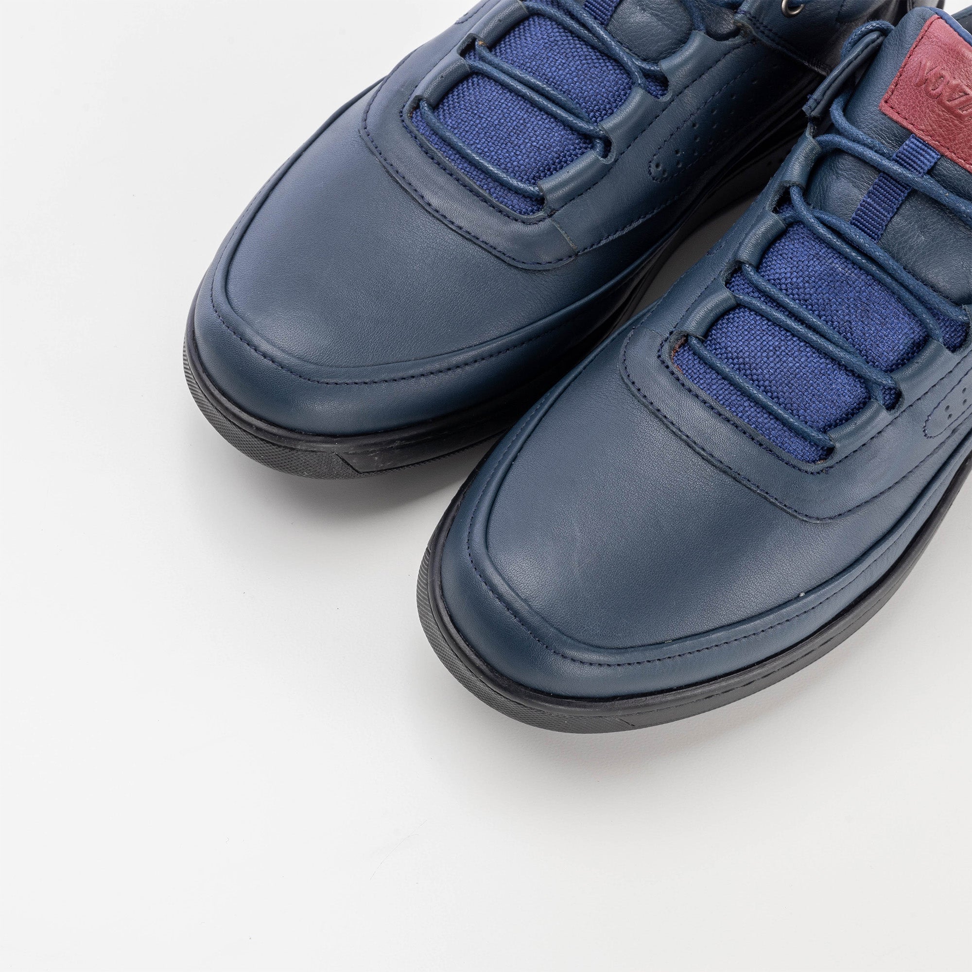 ''''721 chaussure en cuir Bleu