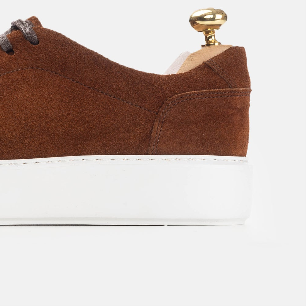 Volzak 5177 basket en daim camel