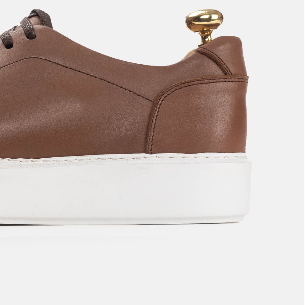 Volzak 5177 camel leather sneaker