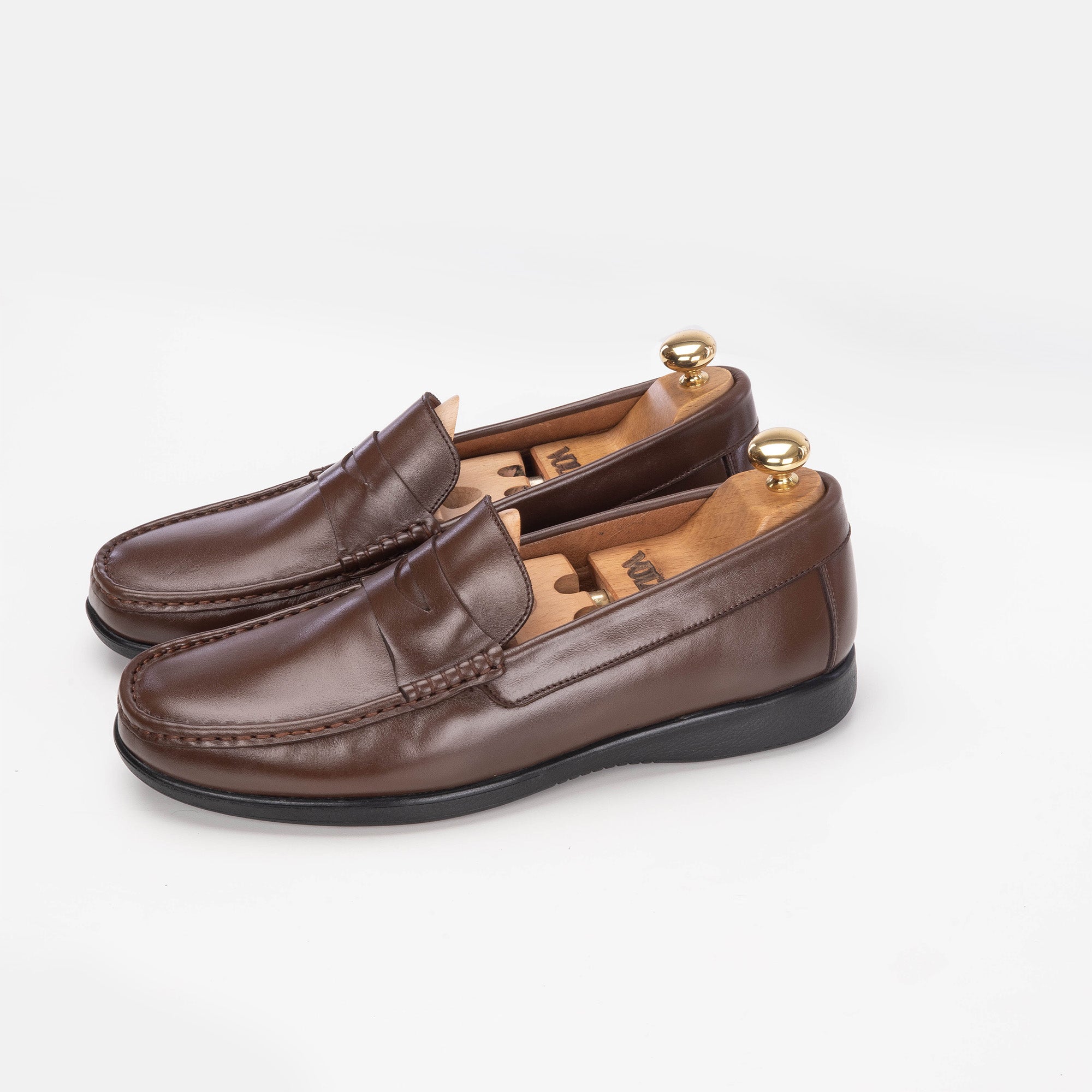 Volzak 5205 Brown Leather Moccasin