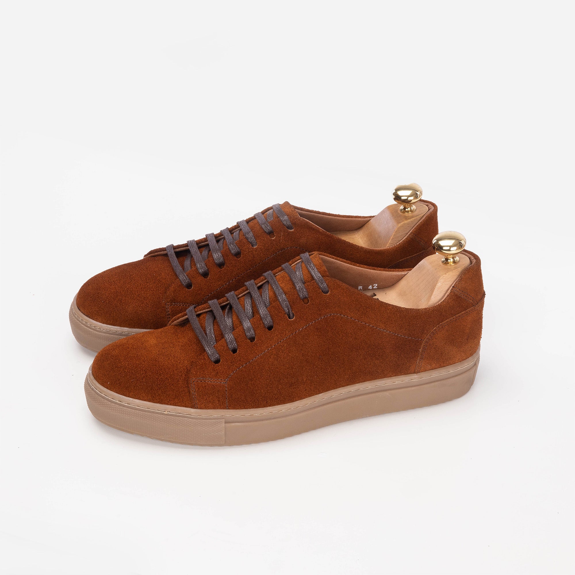 Volzak 5206 basket en daim camel