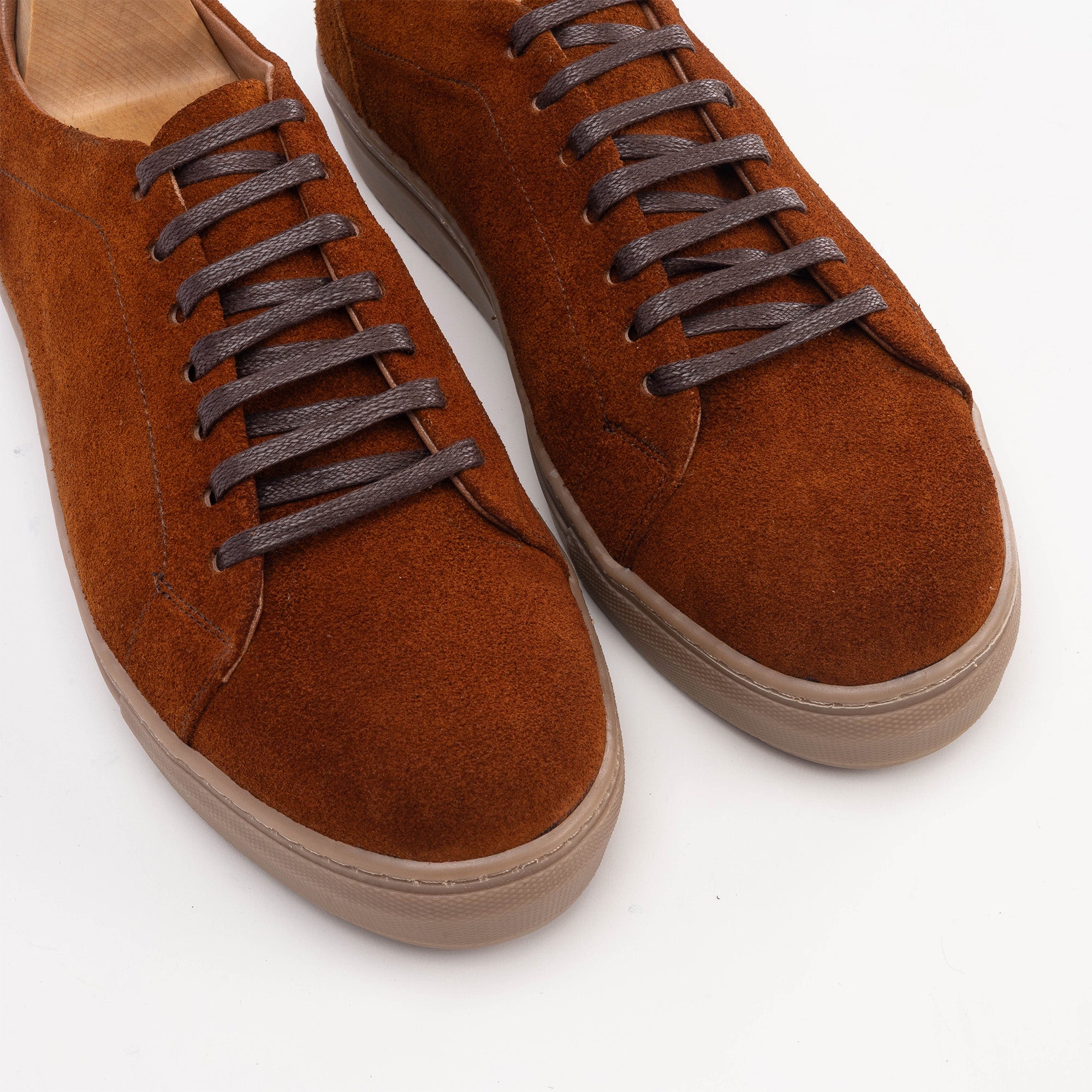 Volzak 5206 basket en daim camel