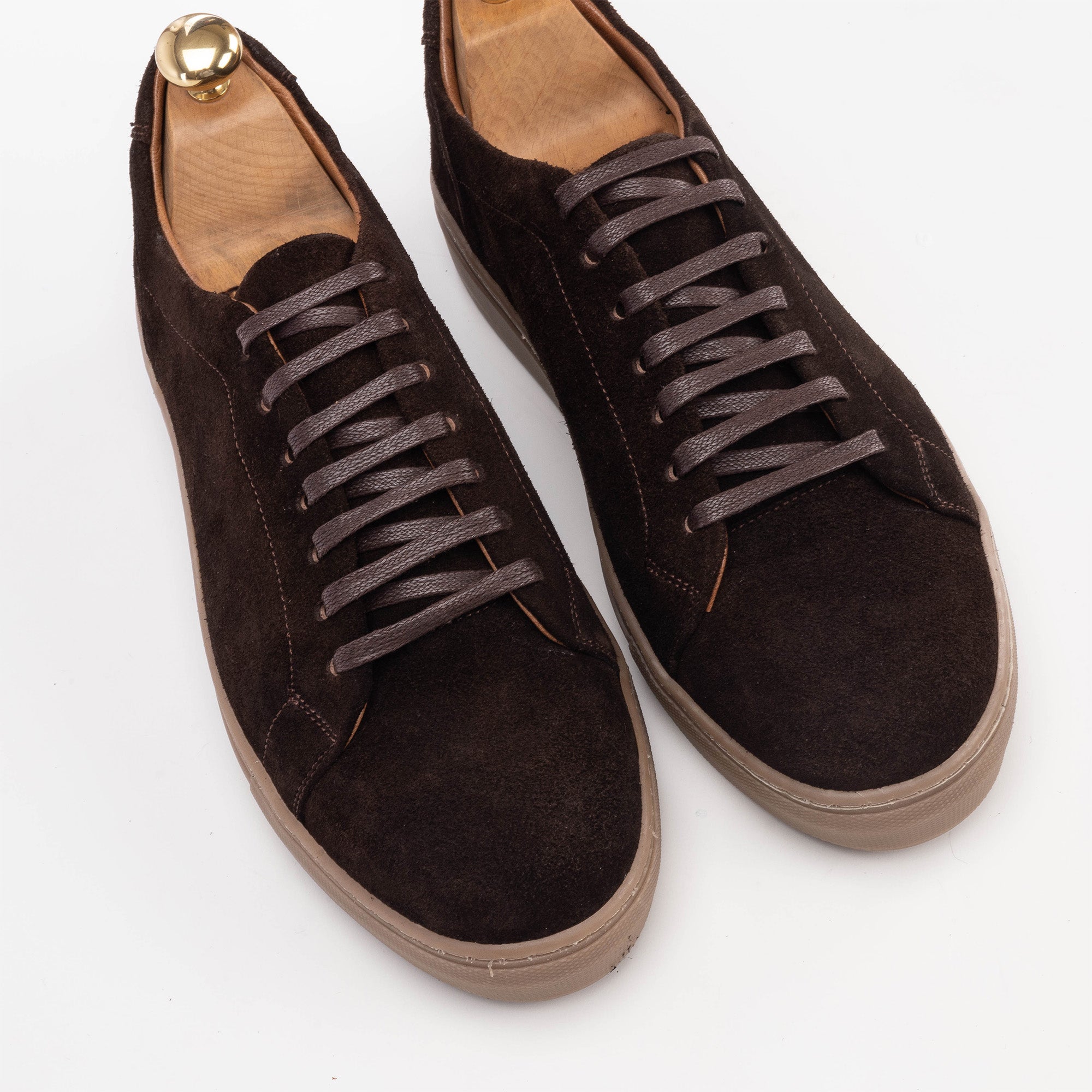 Volzak 5206 basket en daim marron
