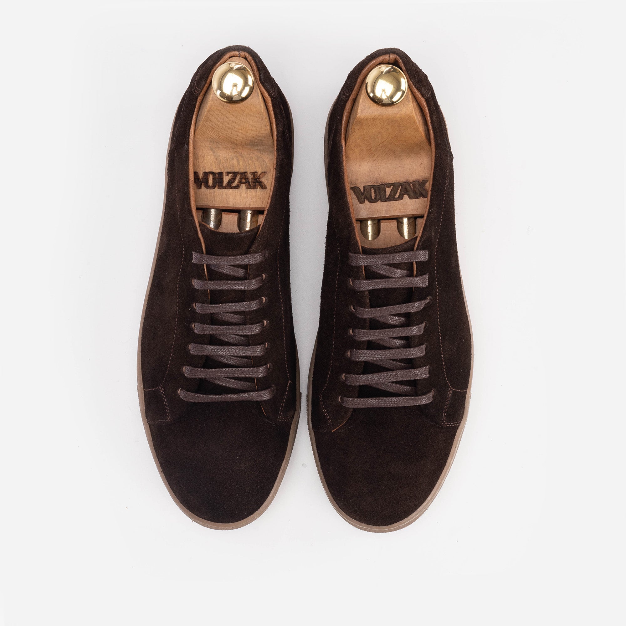 Volzak 5206 basket en daim marron