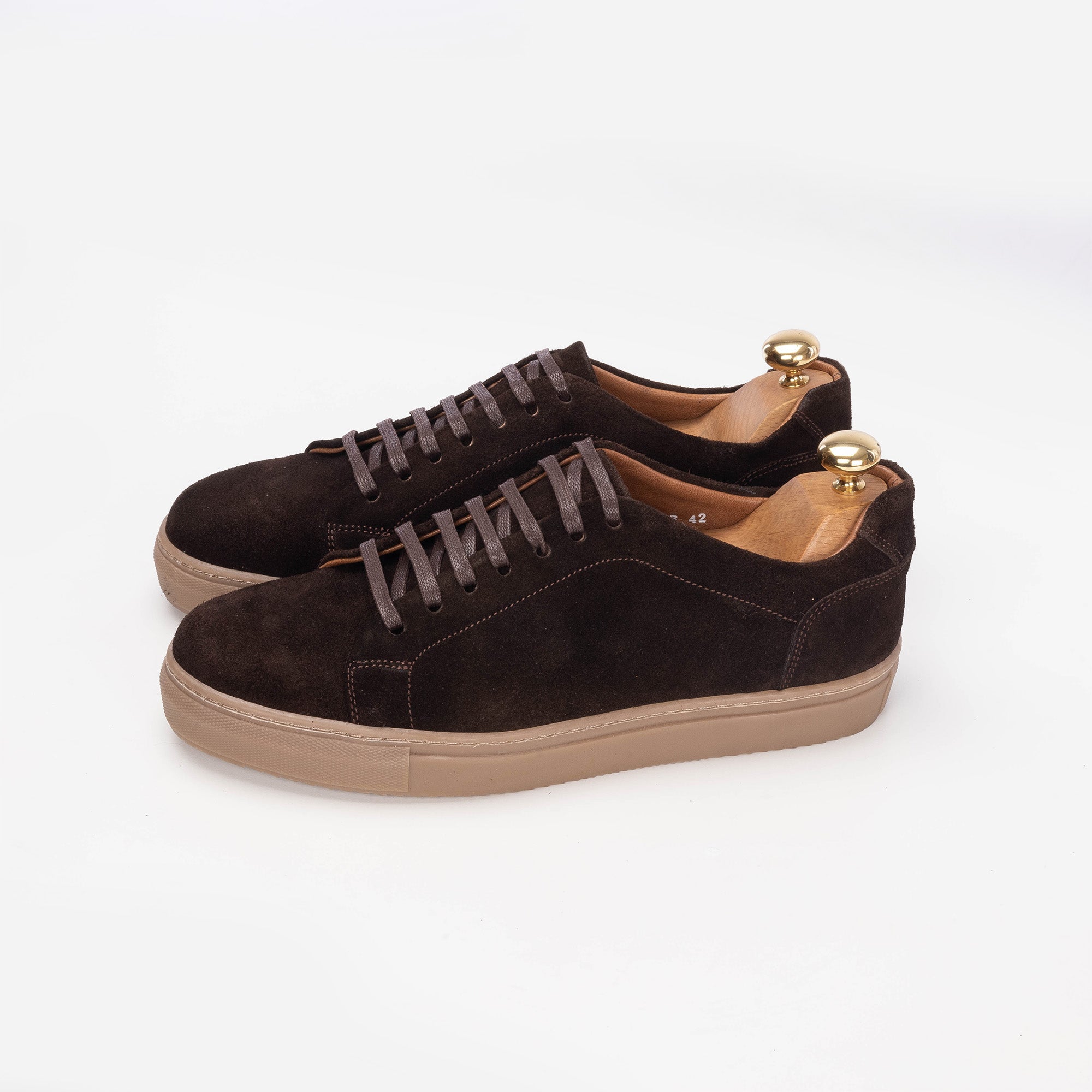 Volzak 5206 basket en daim marron