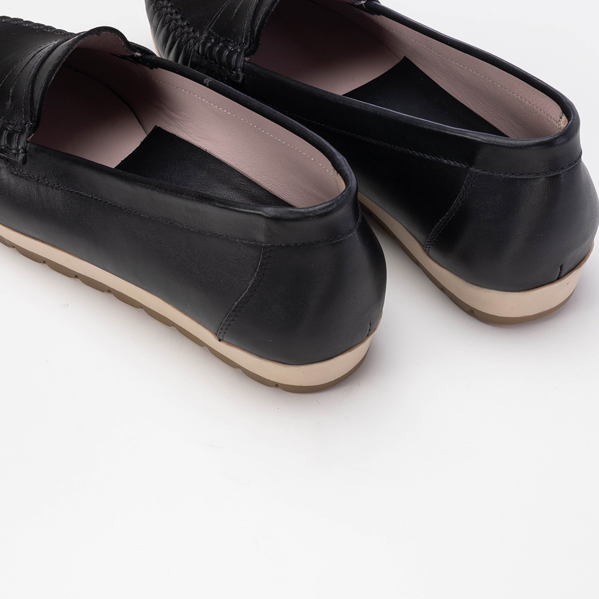 Volzak 890 Mocassin en cuir Noir