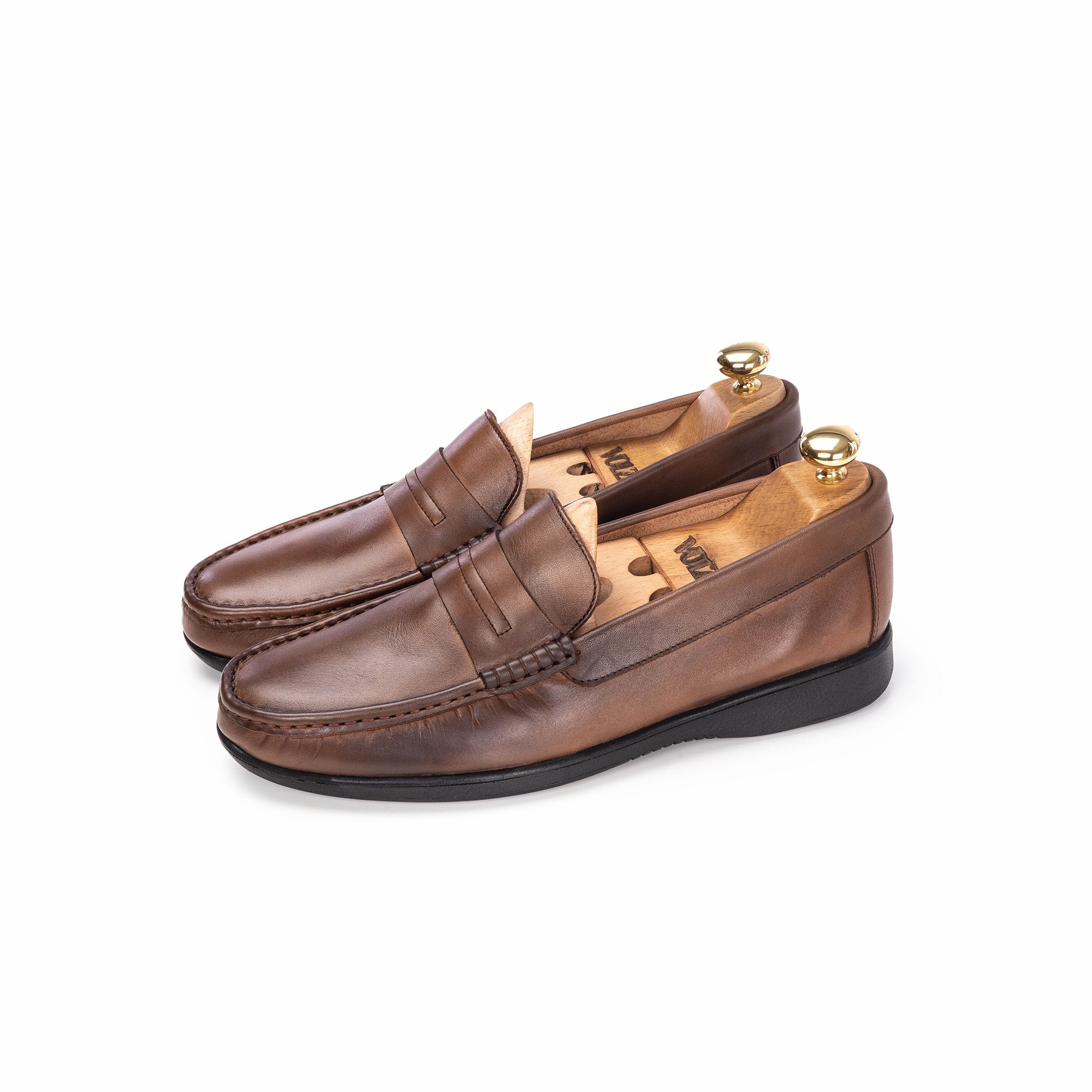 Volzak 5212 Vintage Brown Leather Shoe