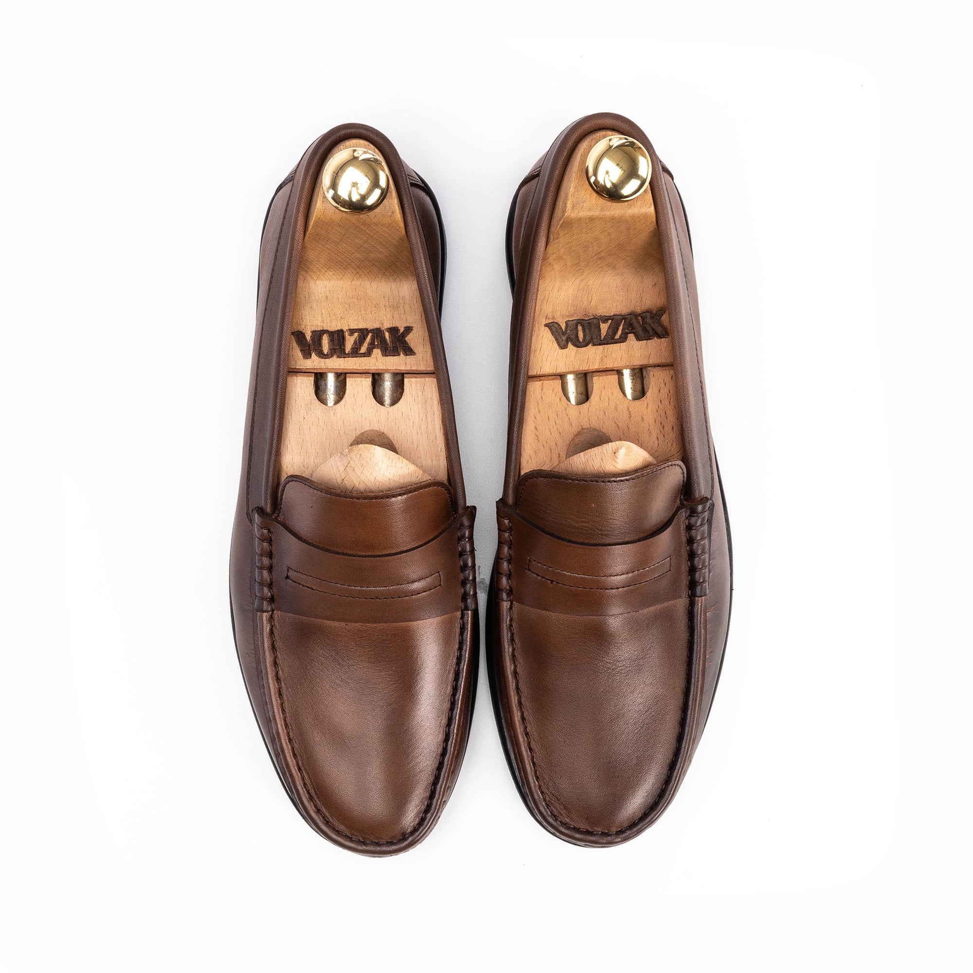 Volzak 5212 Vintage Brown Leather Shoe