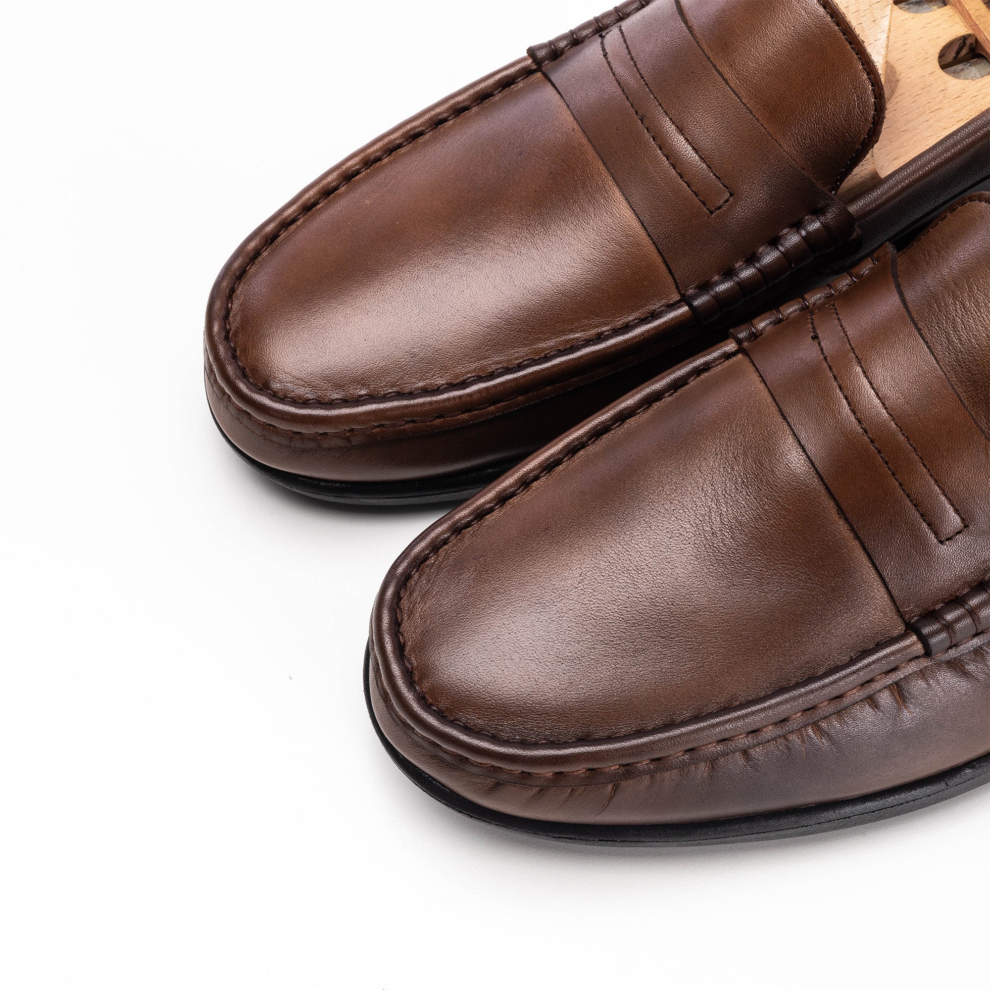 Volzak 5212 Vintage Brown Leather Shoe