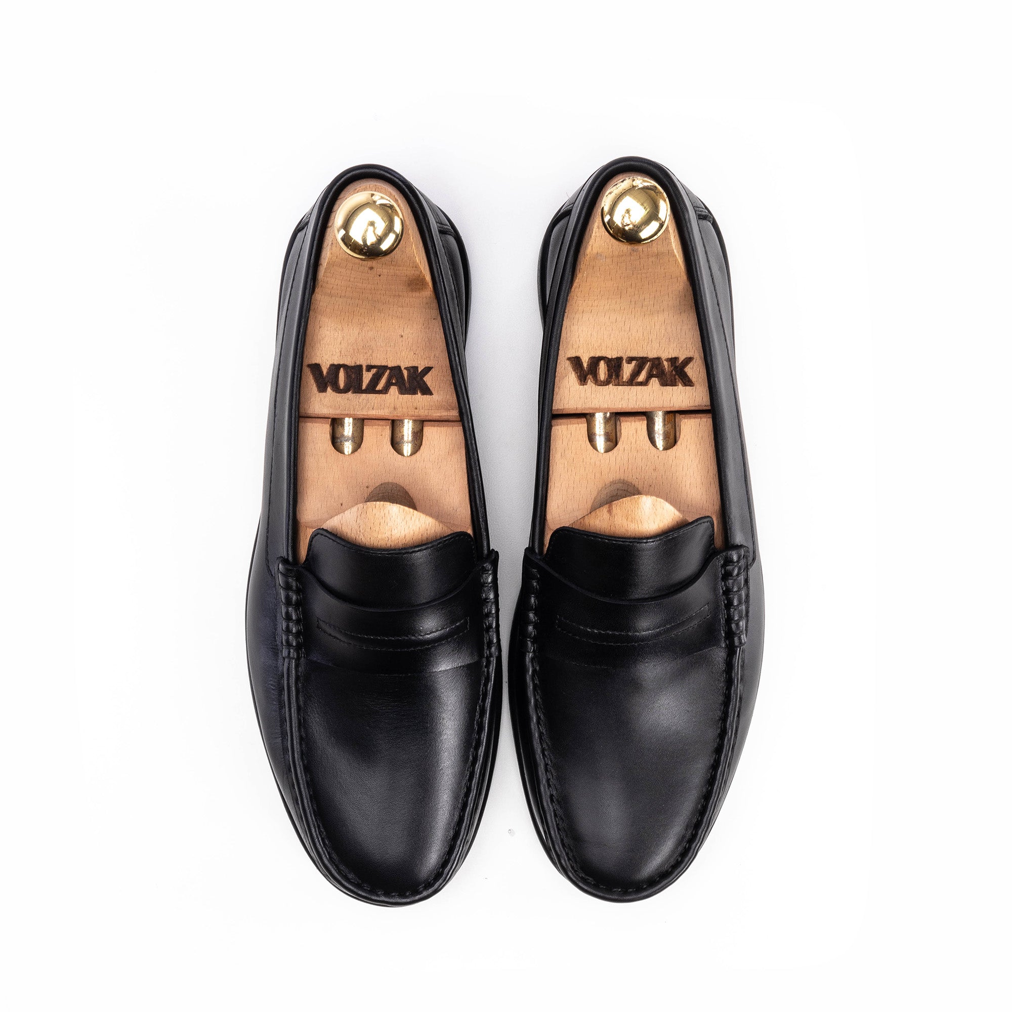 Volzak 5212 Black Leather Shoe