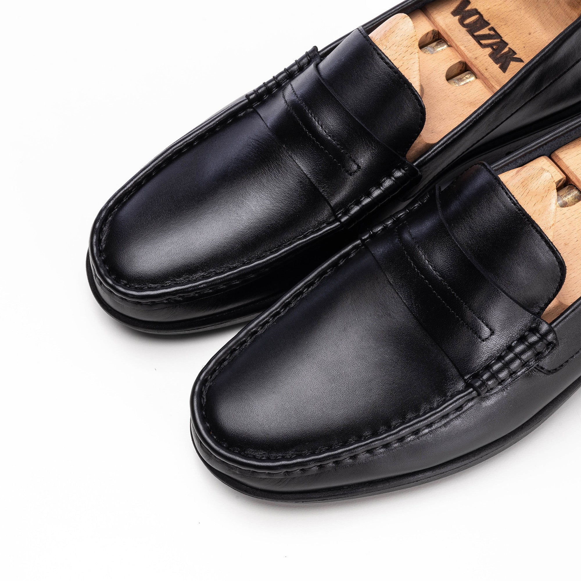 Volzak 5212 Black Leather Shoe