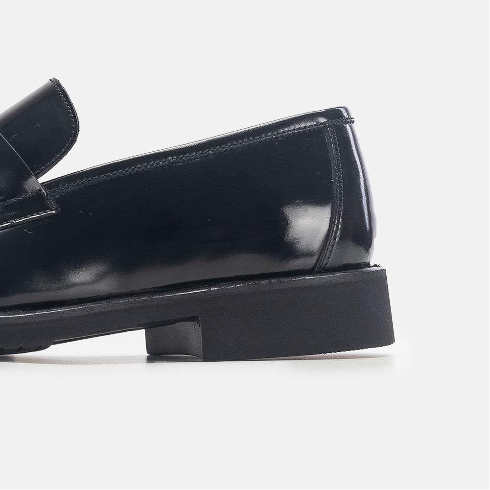 Volzak 5164 chaussure en cuir Démasquable noir