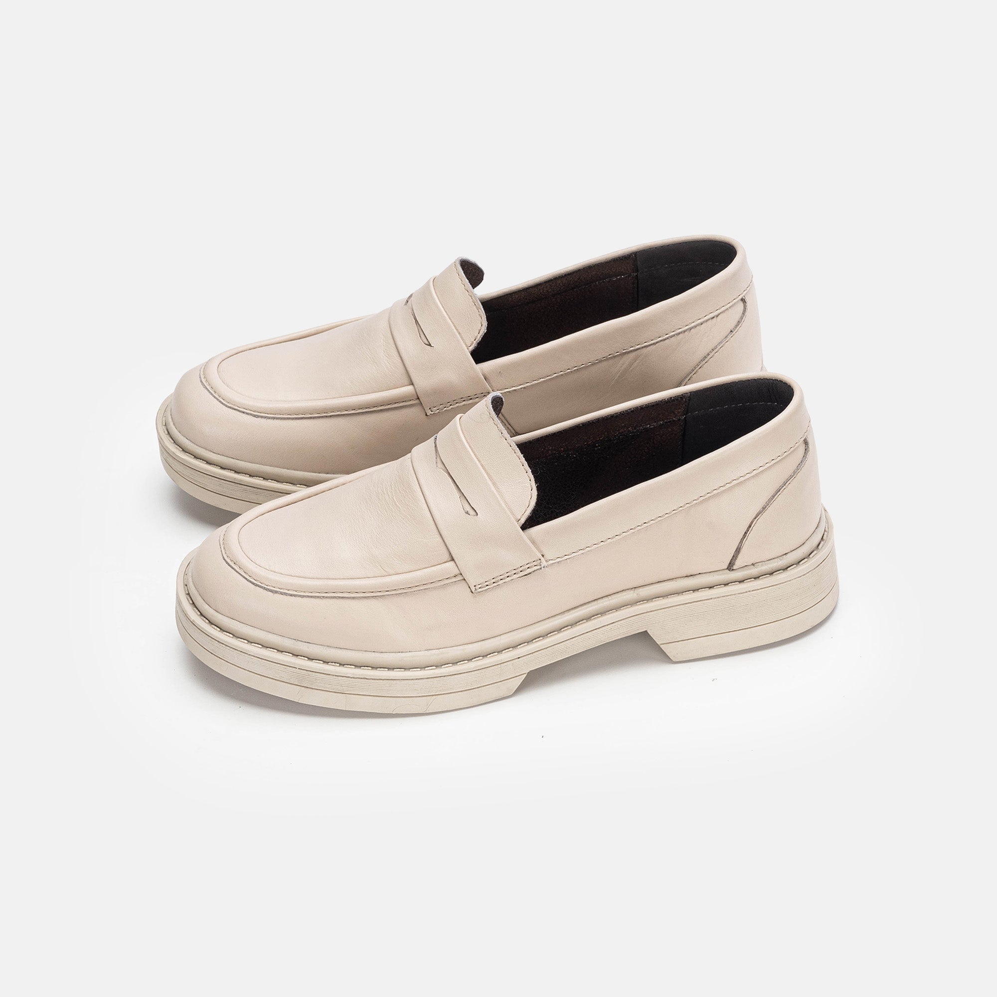 Volzak 6035 Chaussure en cuir Beige