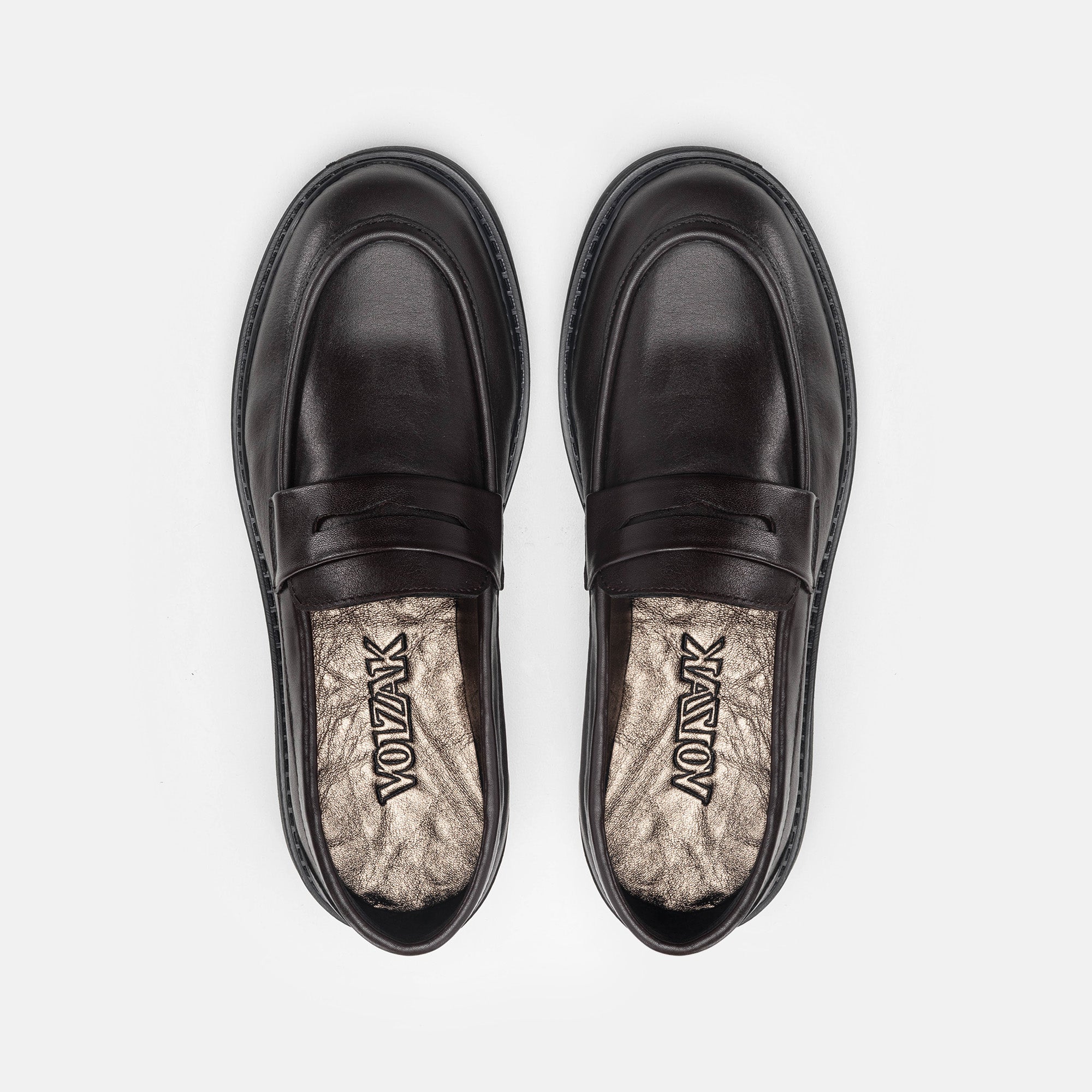 Volzak 6035 Chaussure en cuir Marron