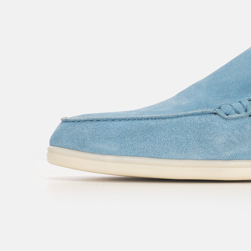 Volzak 3061 Sky Blue Suede Loafer