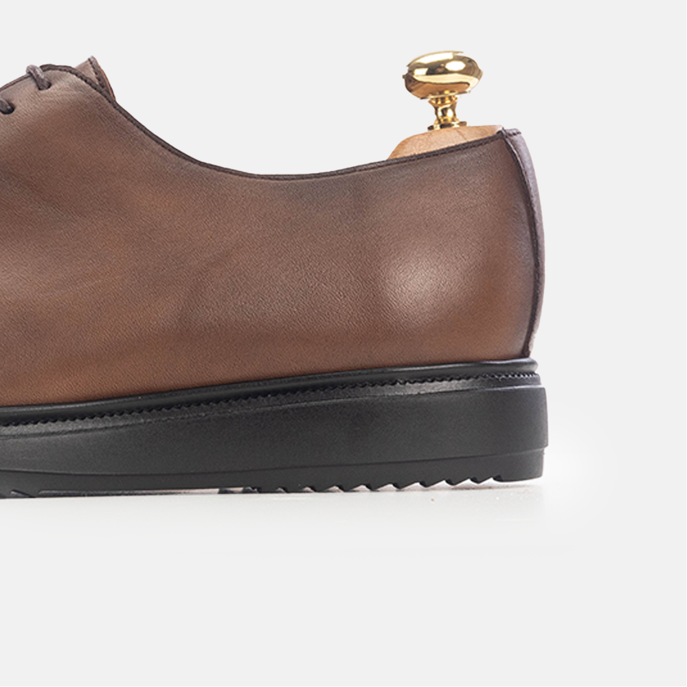 Volzak 5228 vintage brown leather shoe