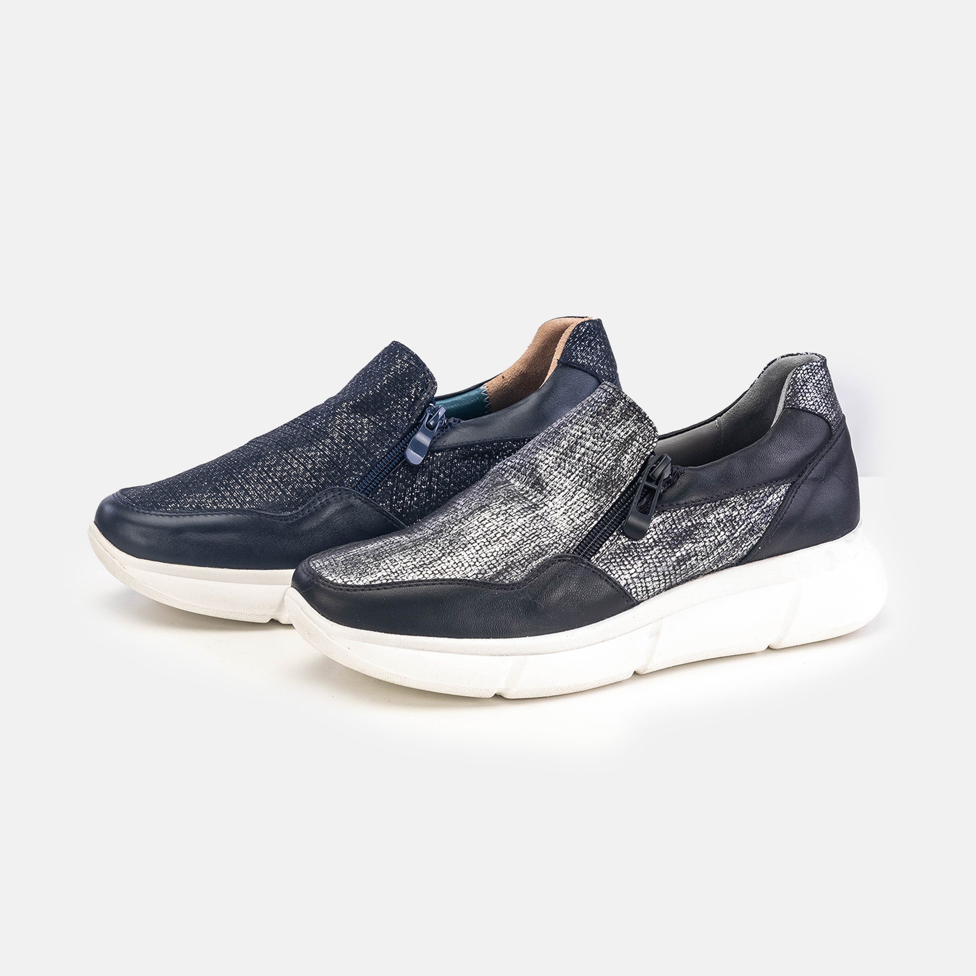 Volzak 178 Leather sneaker Blue