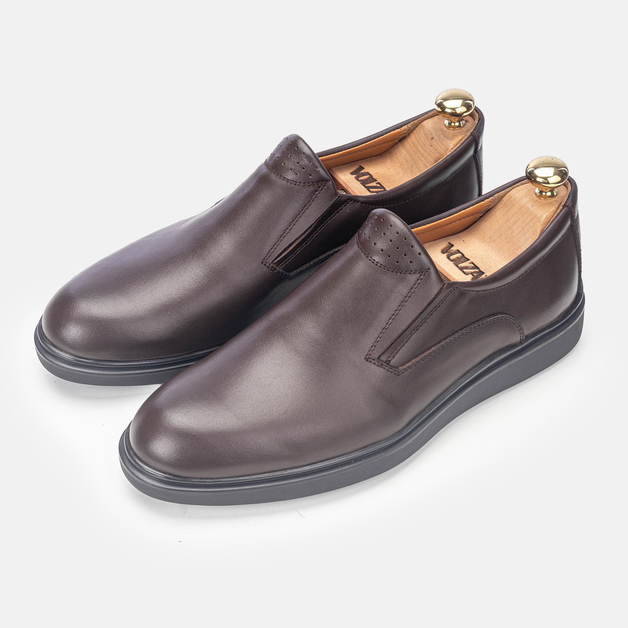 Volzak 8850 Chaussure en cuir Marron