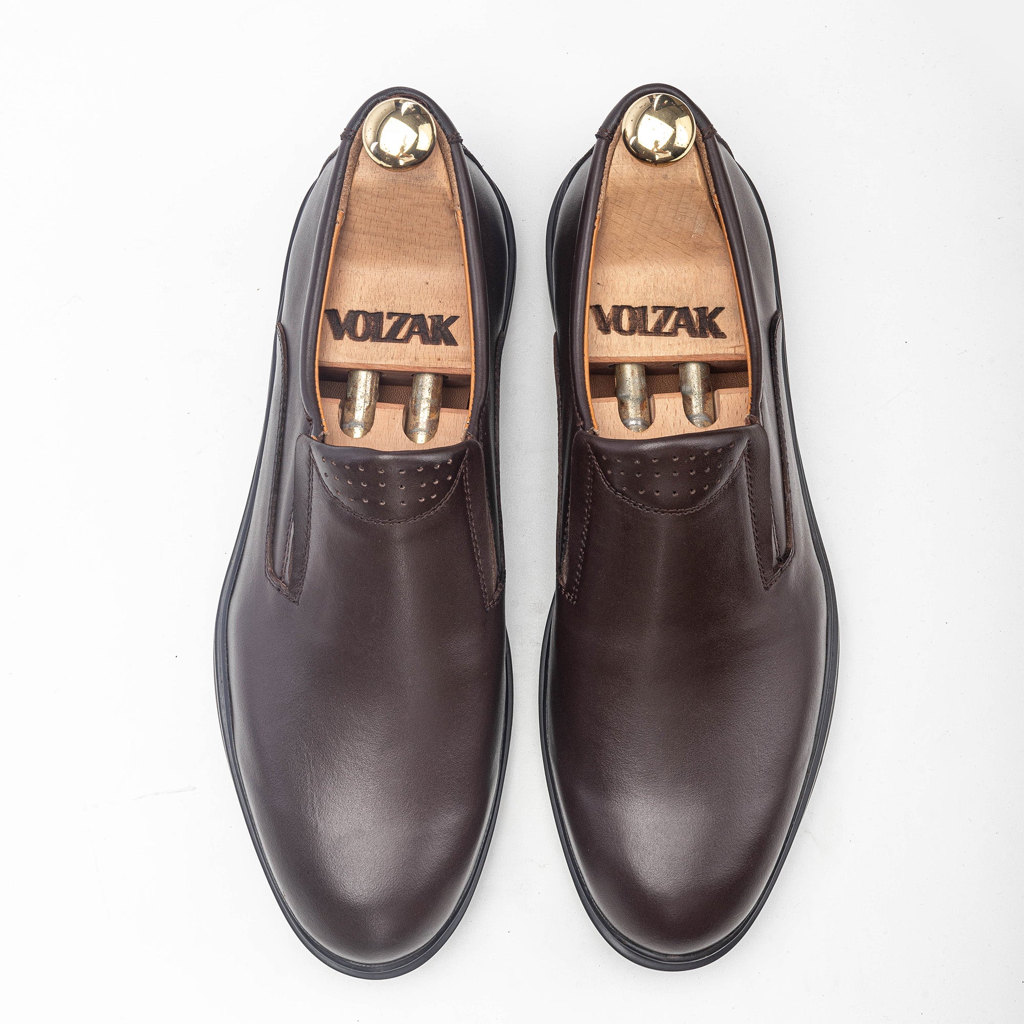 Volzak 8850 Chaussure en cuir Marron
