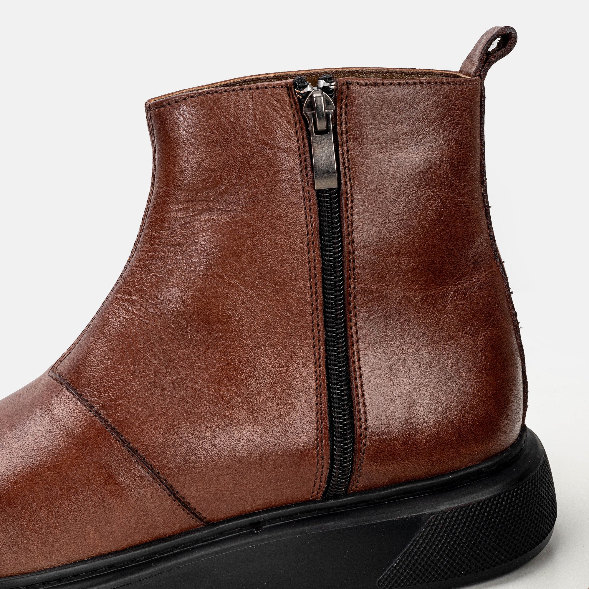 Volzak 303 Bottine en cuir Marron