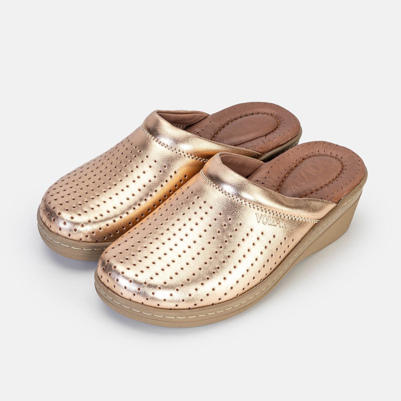 Volzak 381 Women's Medical Clog Bronze