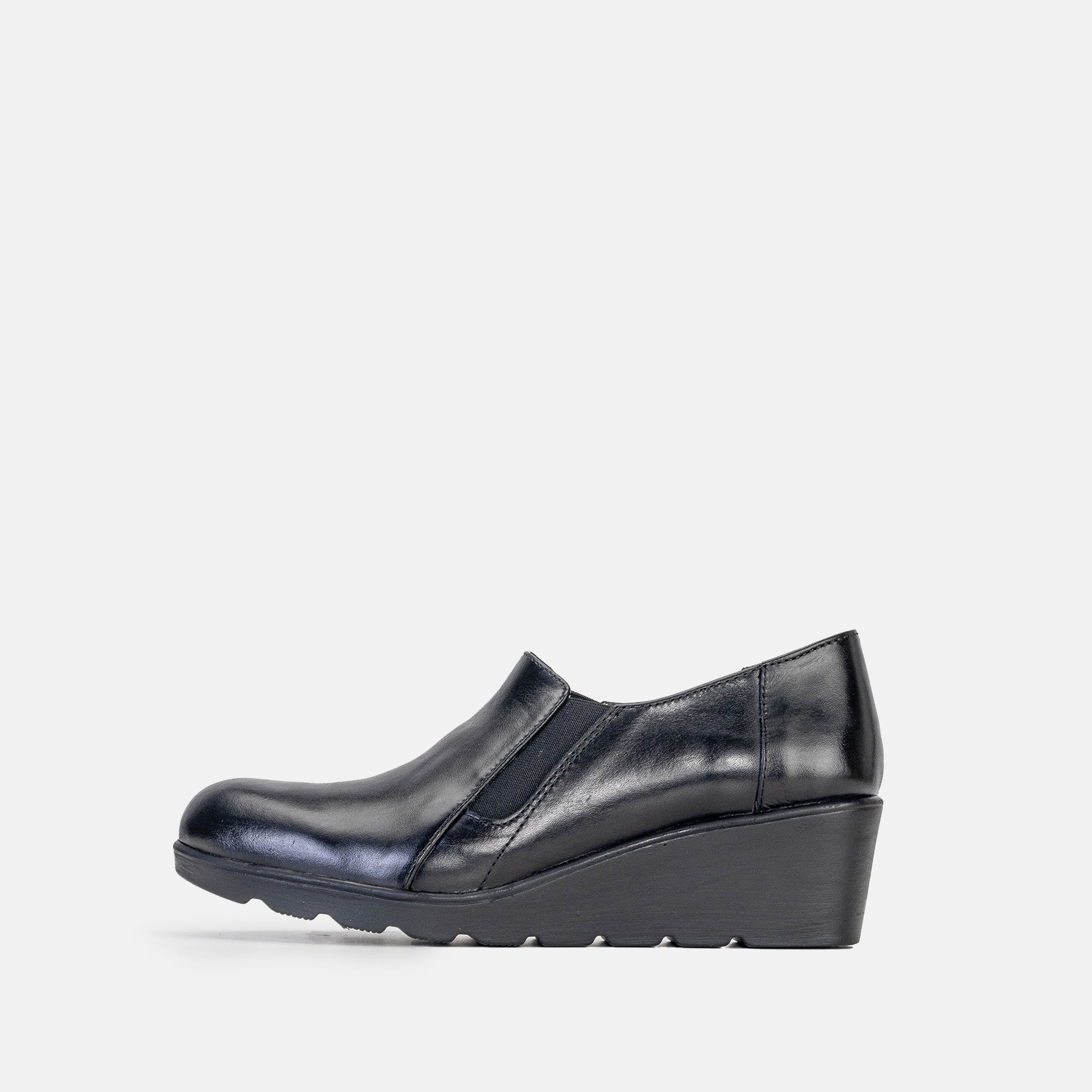Volzak 2810 Black Leather Shoe