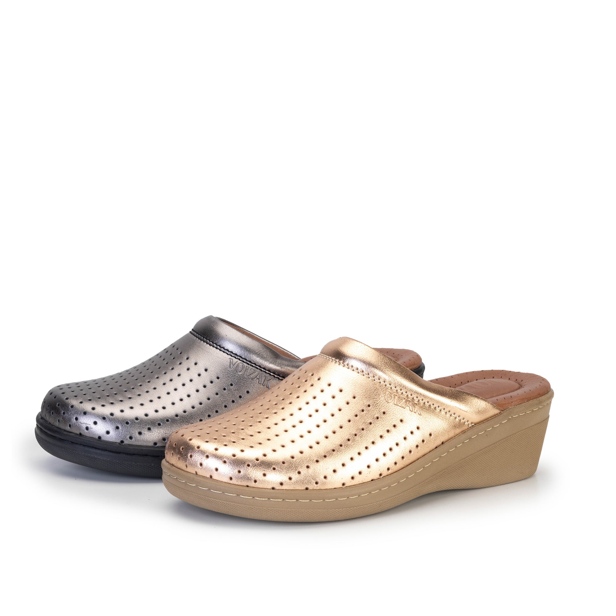 Volzak 381 Women's Medical Clog Bronze