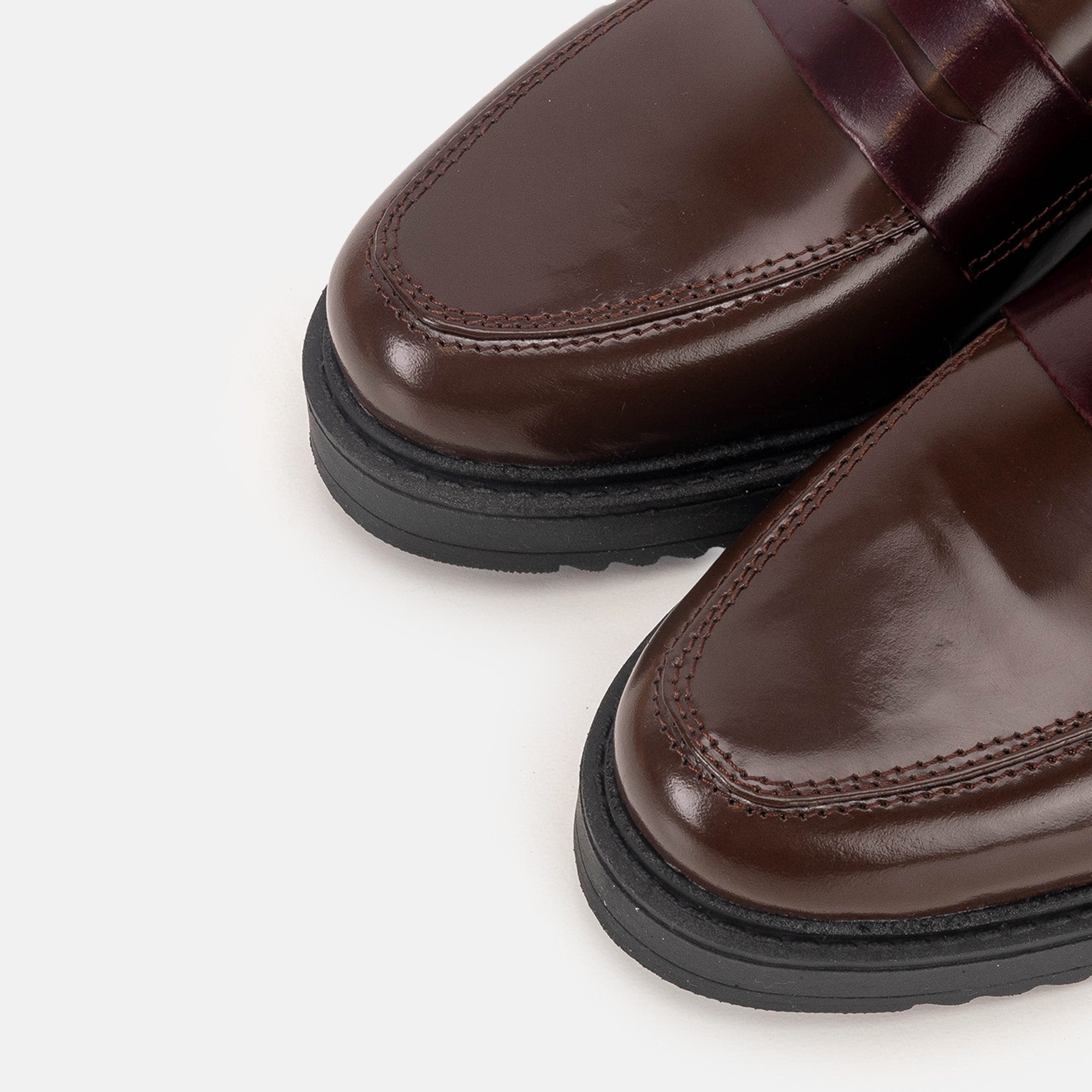 Volzak 0727 Chaussure en cuir Marron Vernis