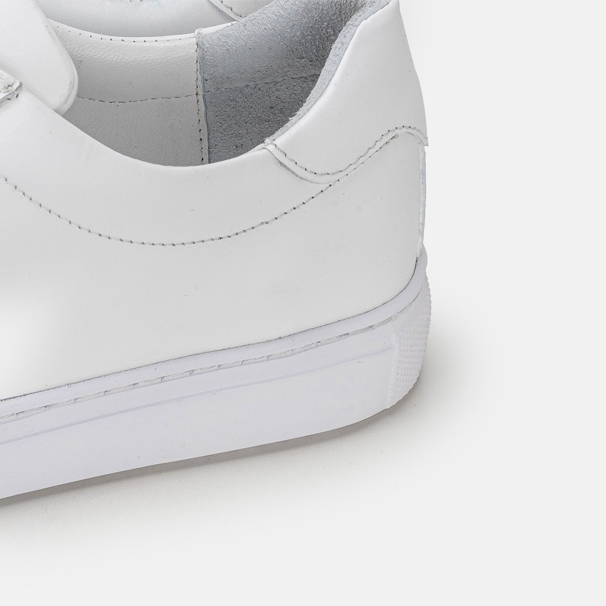 Volzak 3930 Basket en cuir Blanc