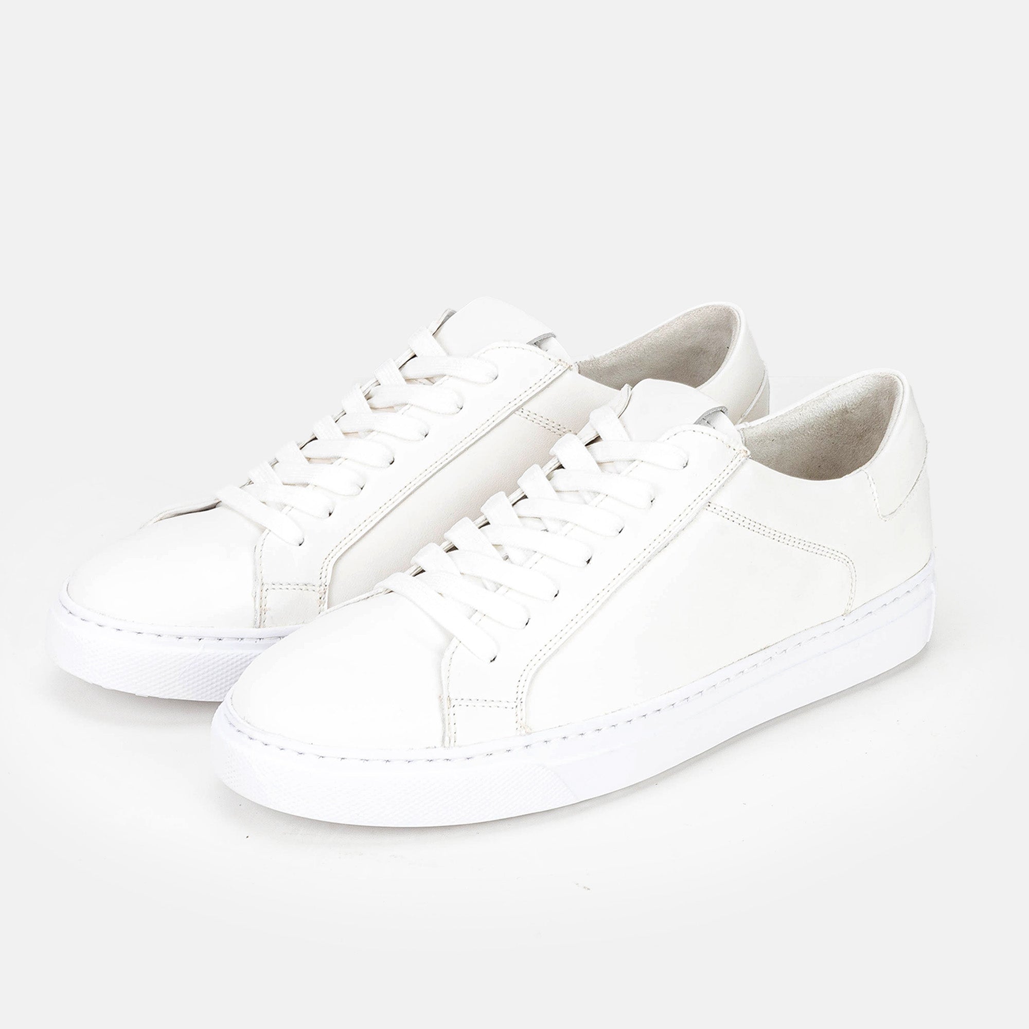 Volzak 1527 Basket en cuir Blanc