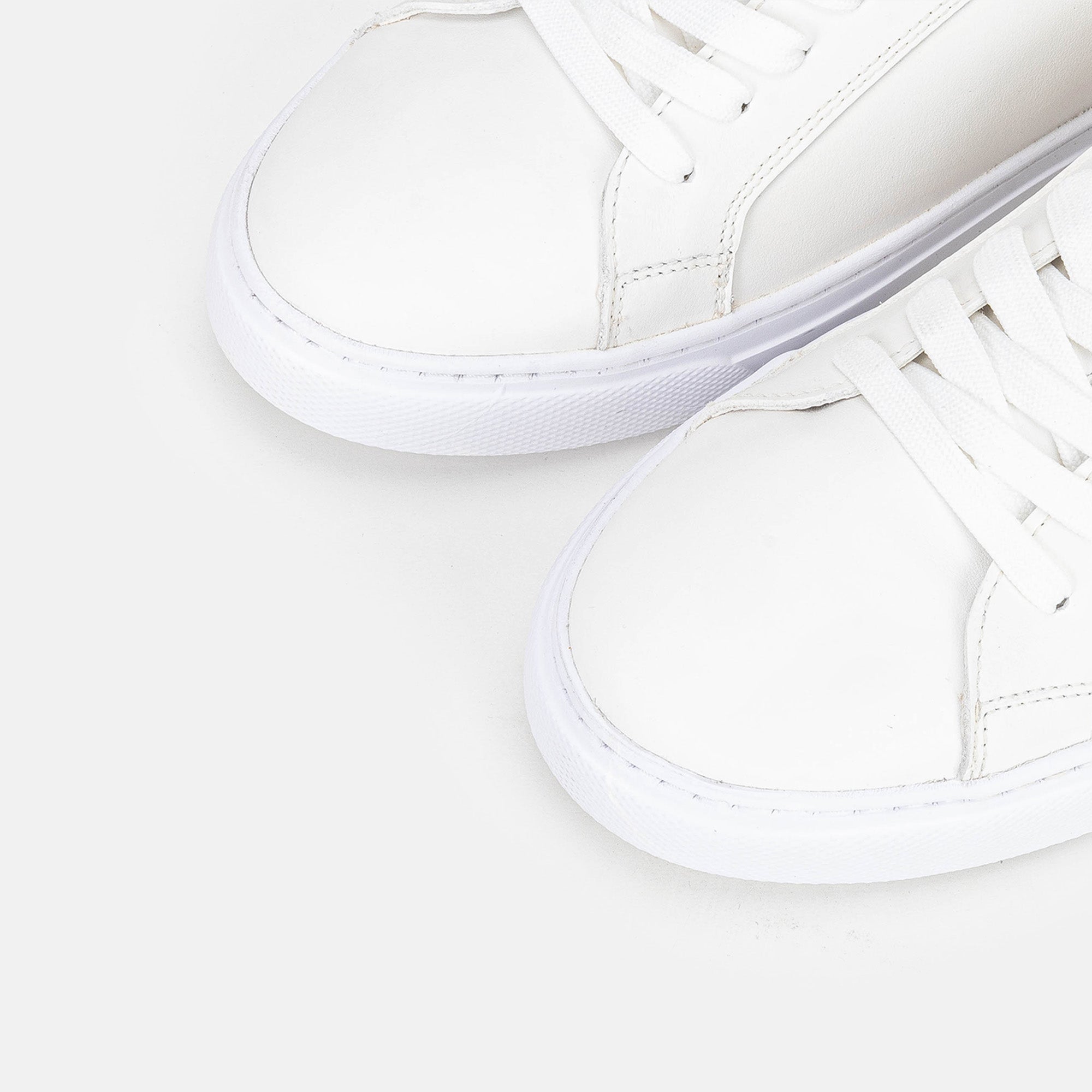 Volzak 1527 Basket en cuir Blanc
