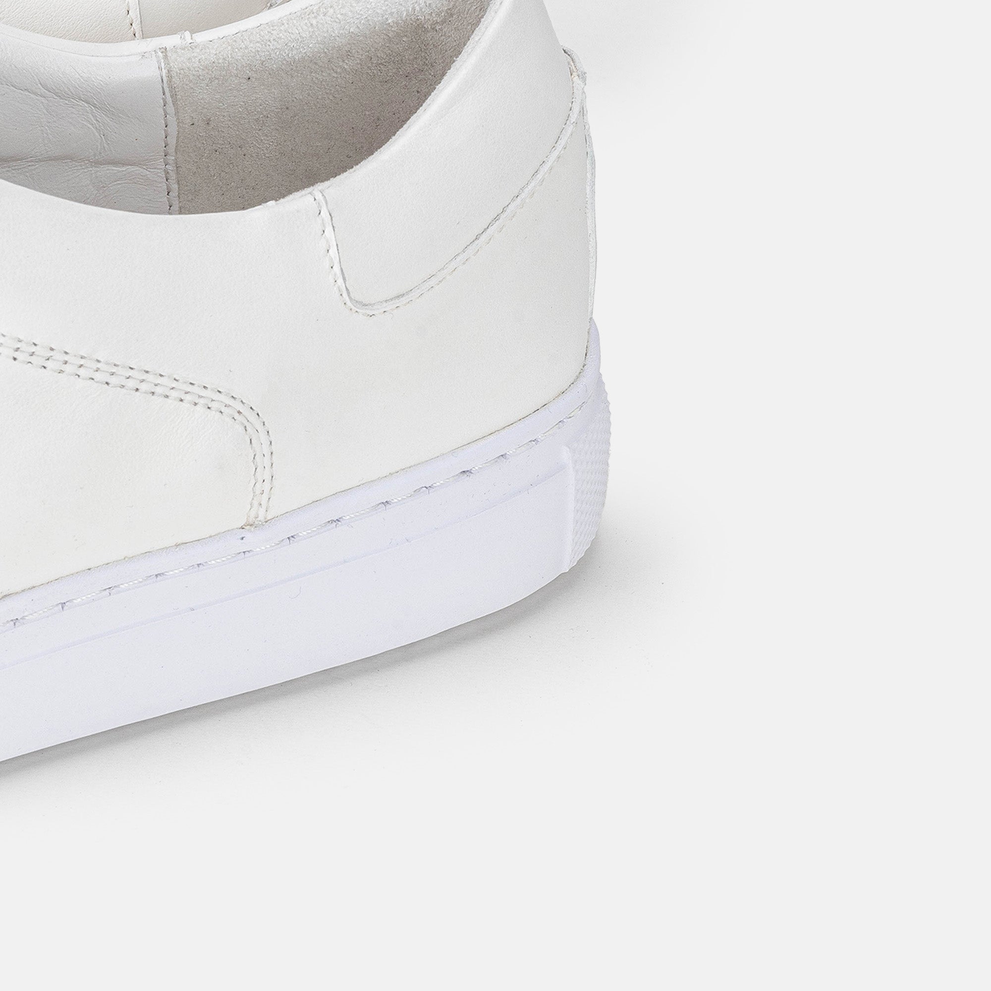 Volzak 1527 Basket en cuir Blanc