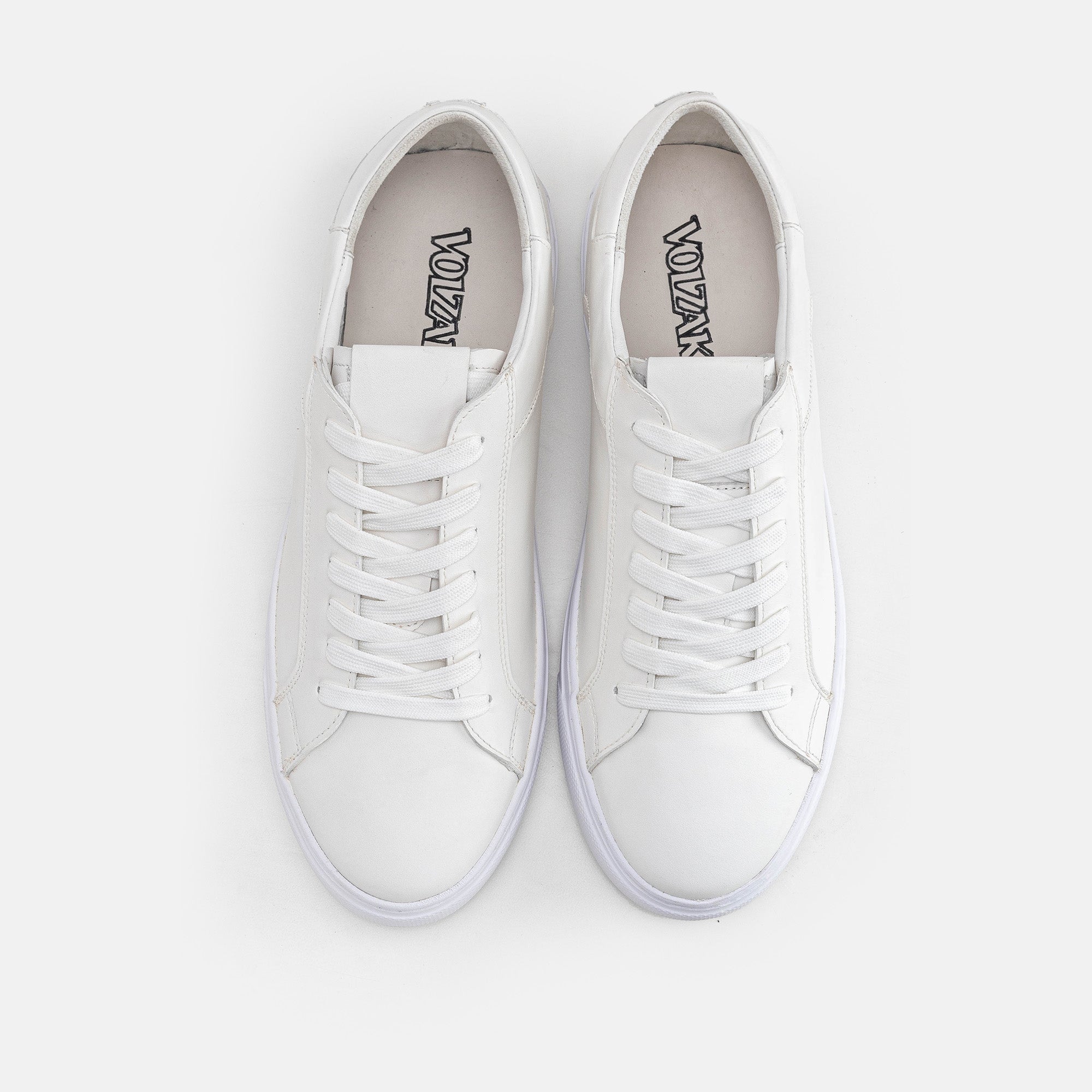 Volzak 1527 Basket en cuir Blanc