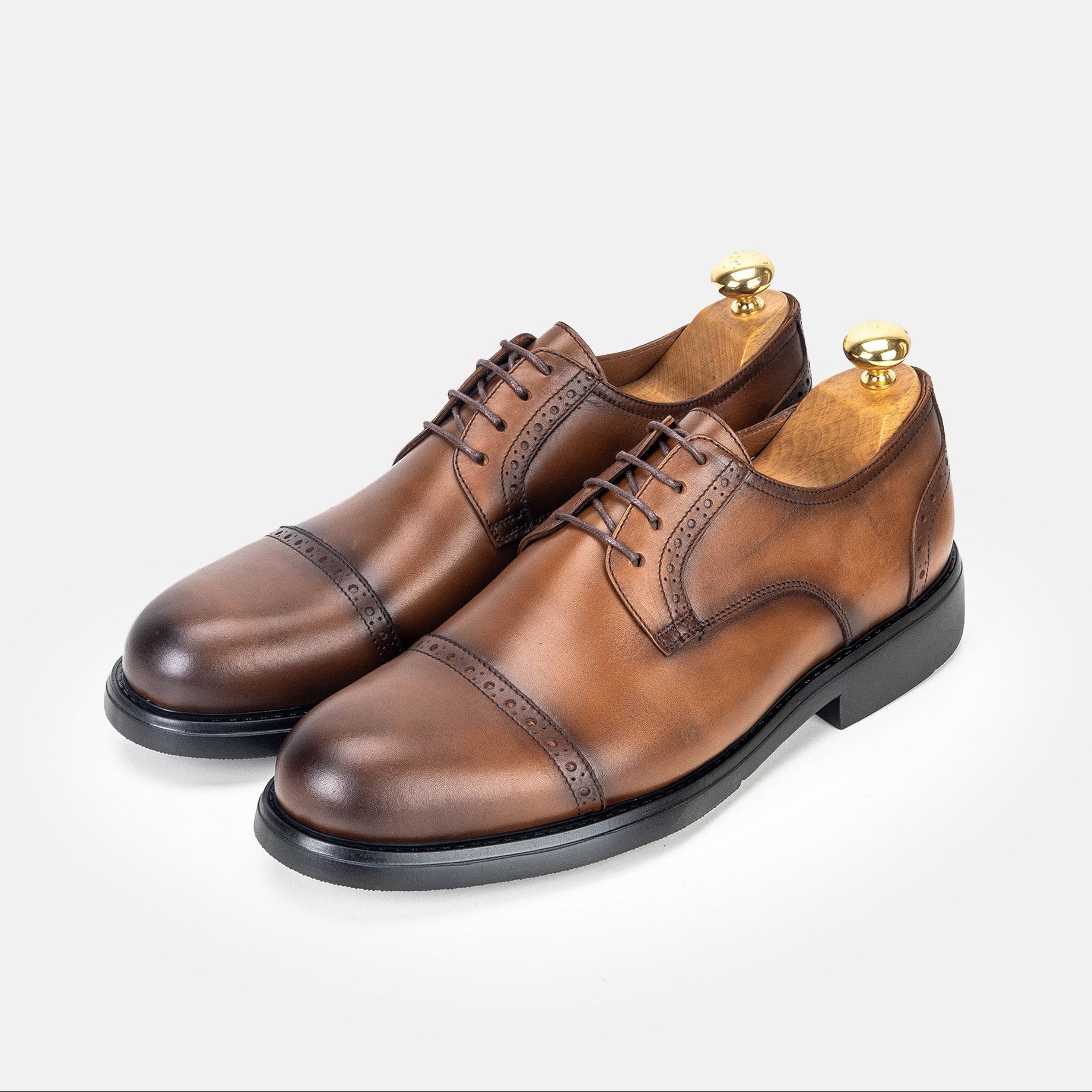 Volzak 5320 Vintage Brown Leather Shoe