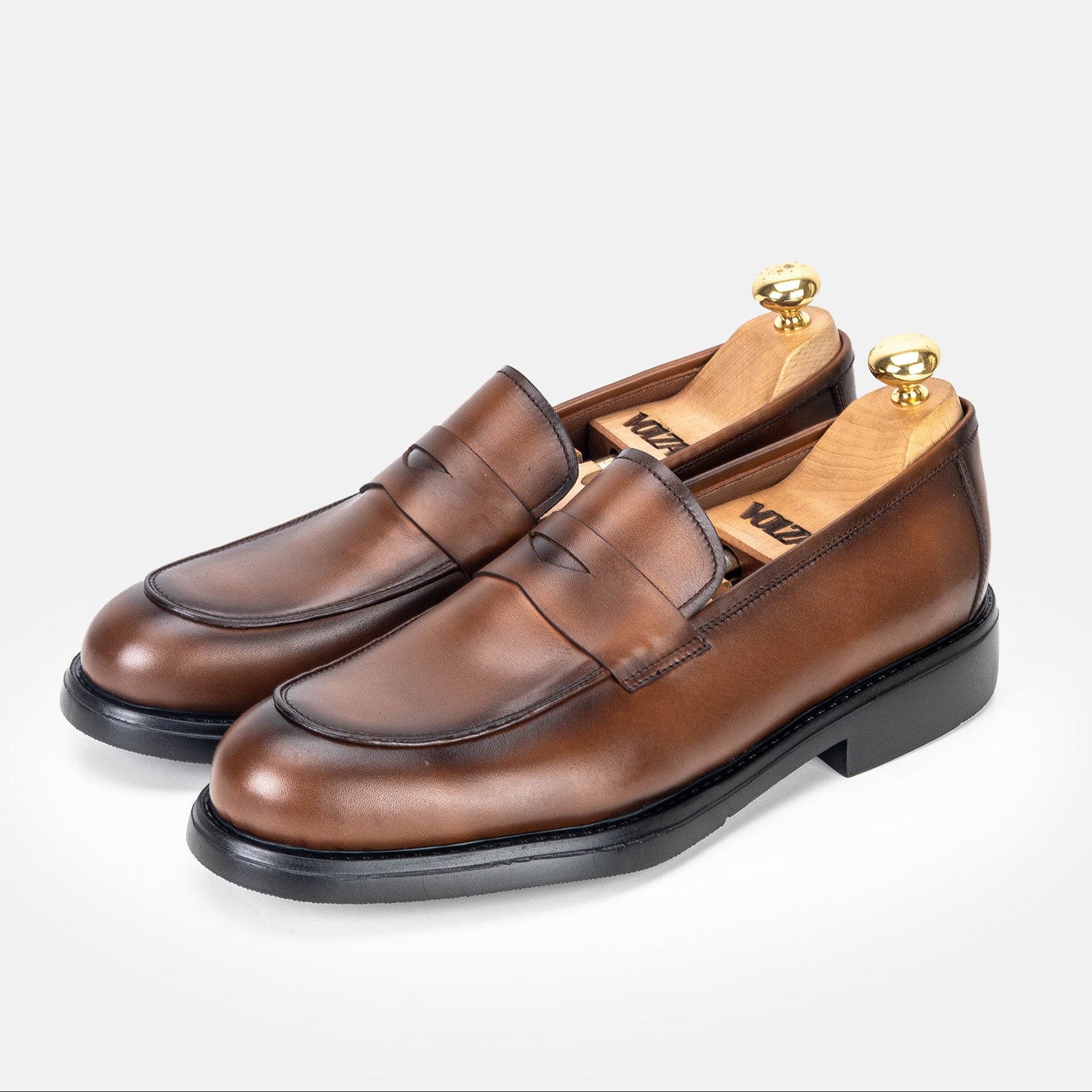 Volzak 5321 Vintage Brown Leather Shoe