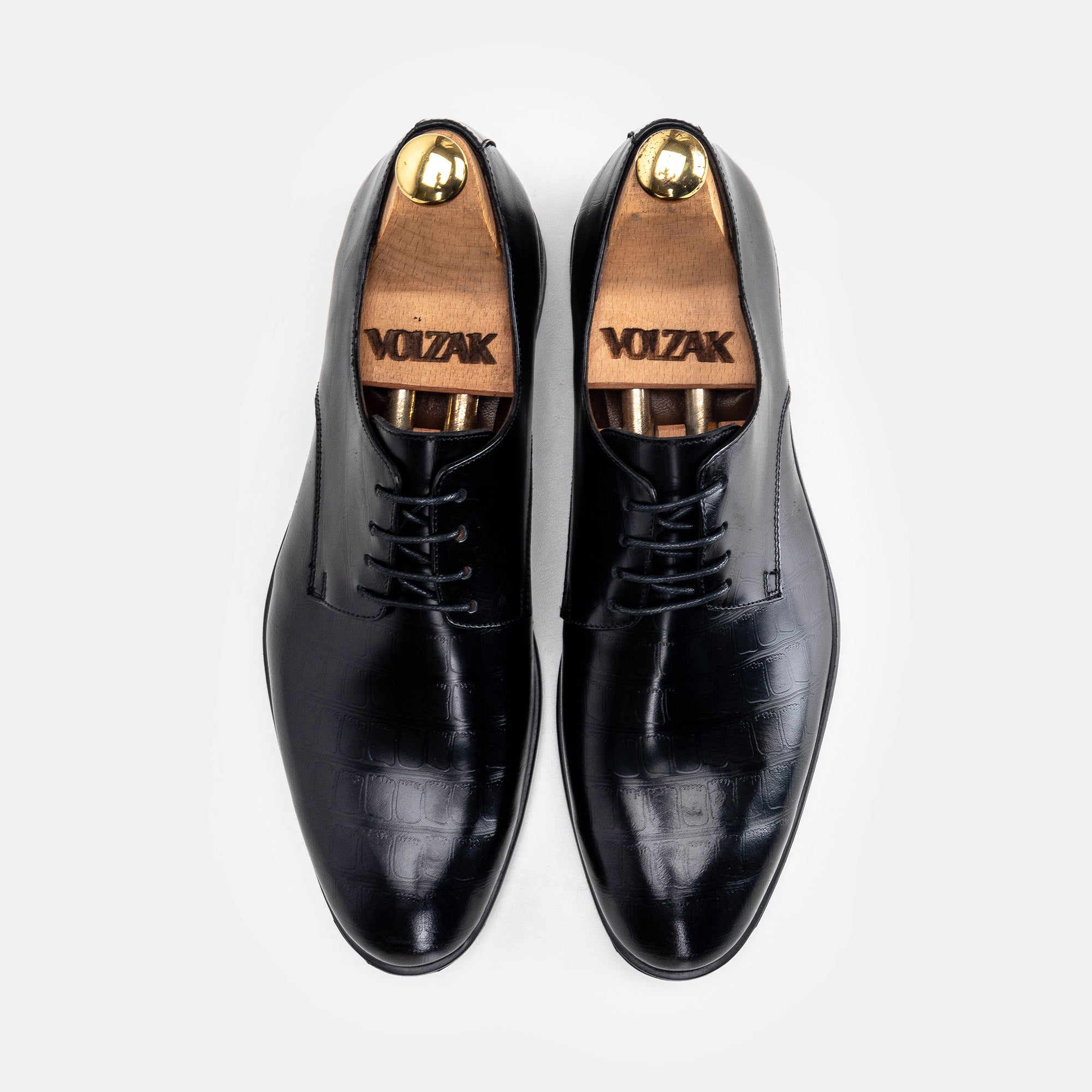 Volzak 5323 chaussure en cuir Noir