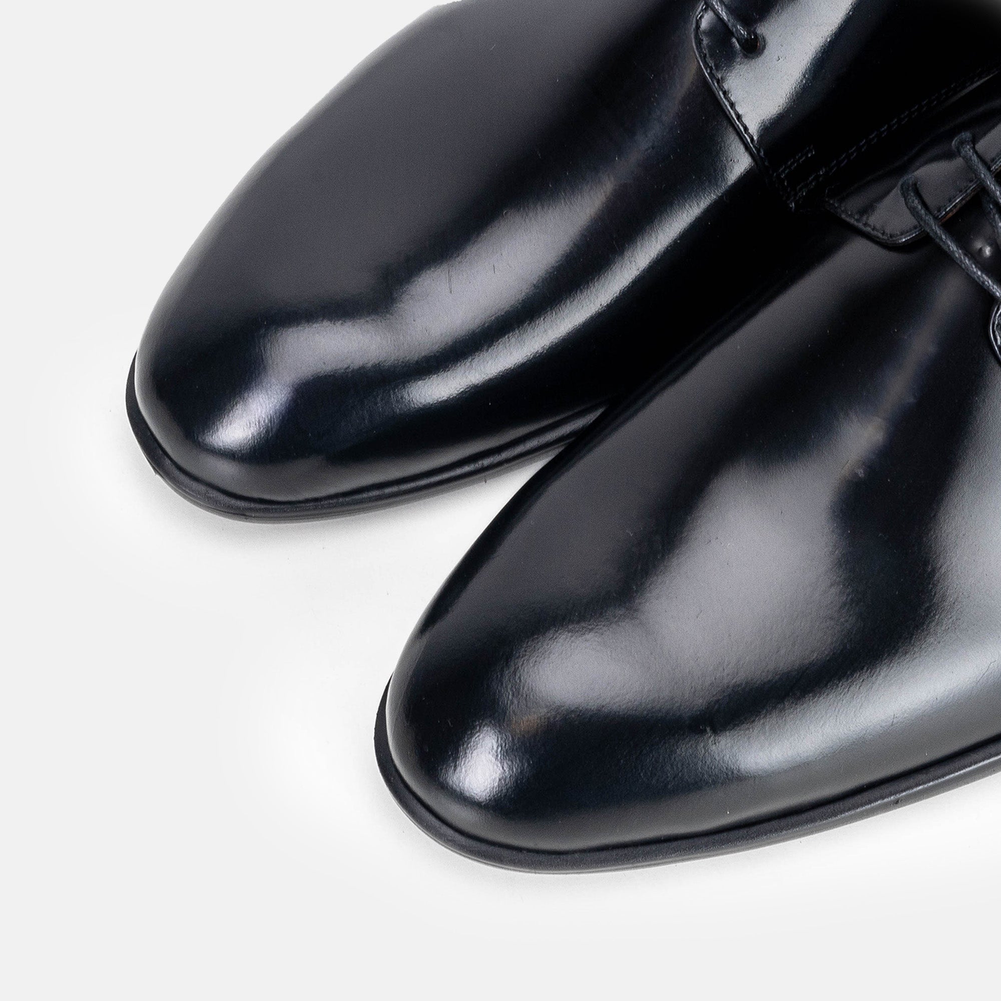 Volzak 5325 Black Demaskable Leather Shoe