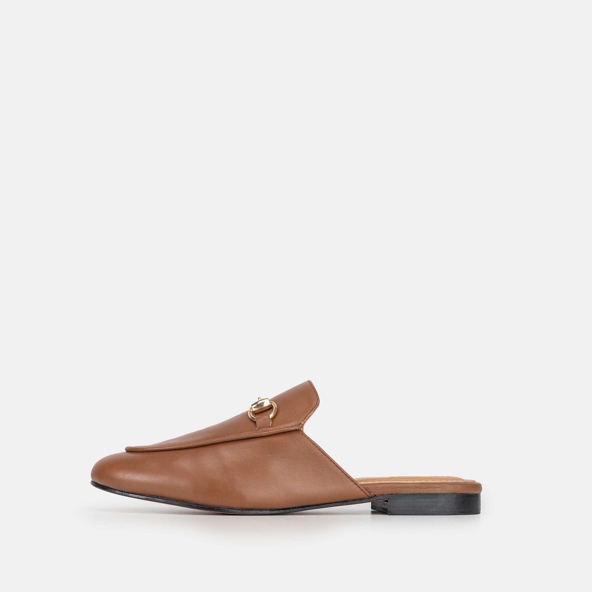 Volzak 3060 Mule en cuir Camel