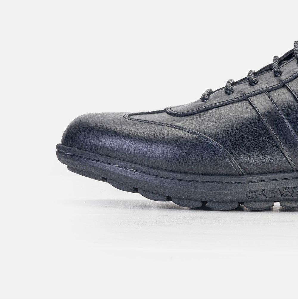 Volzak 6042 s Black Leather Shoe